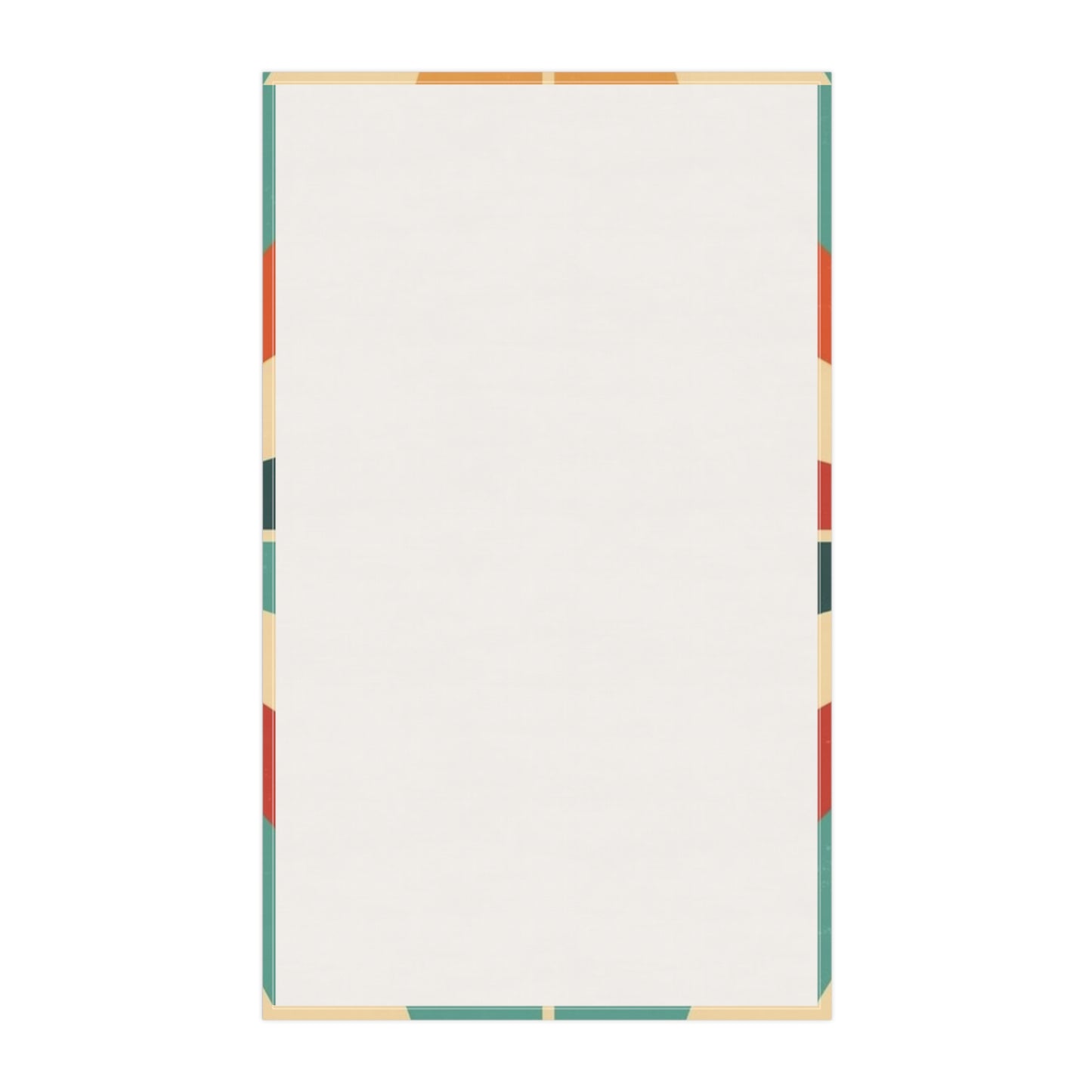 Vintage Fashion Inspiration: Starburst Kitchen Towel with 1950s and 1960s Flair
