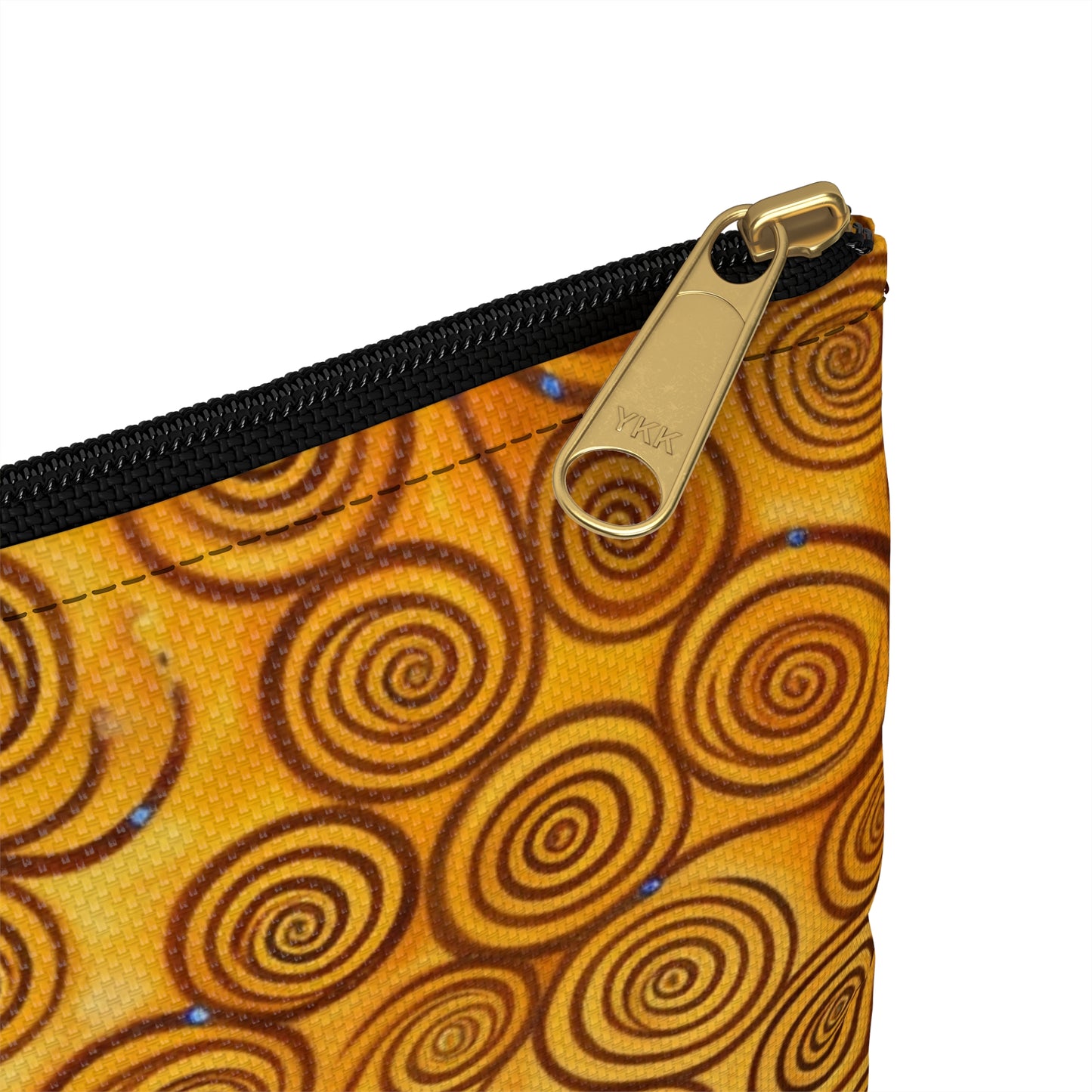 Symbolic Harmony: Gustav Klimt Tree of Life Accessory Pouch, Embrace Artistic Elegance