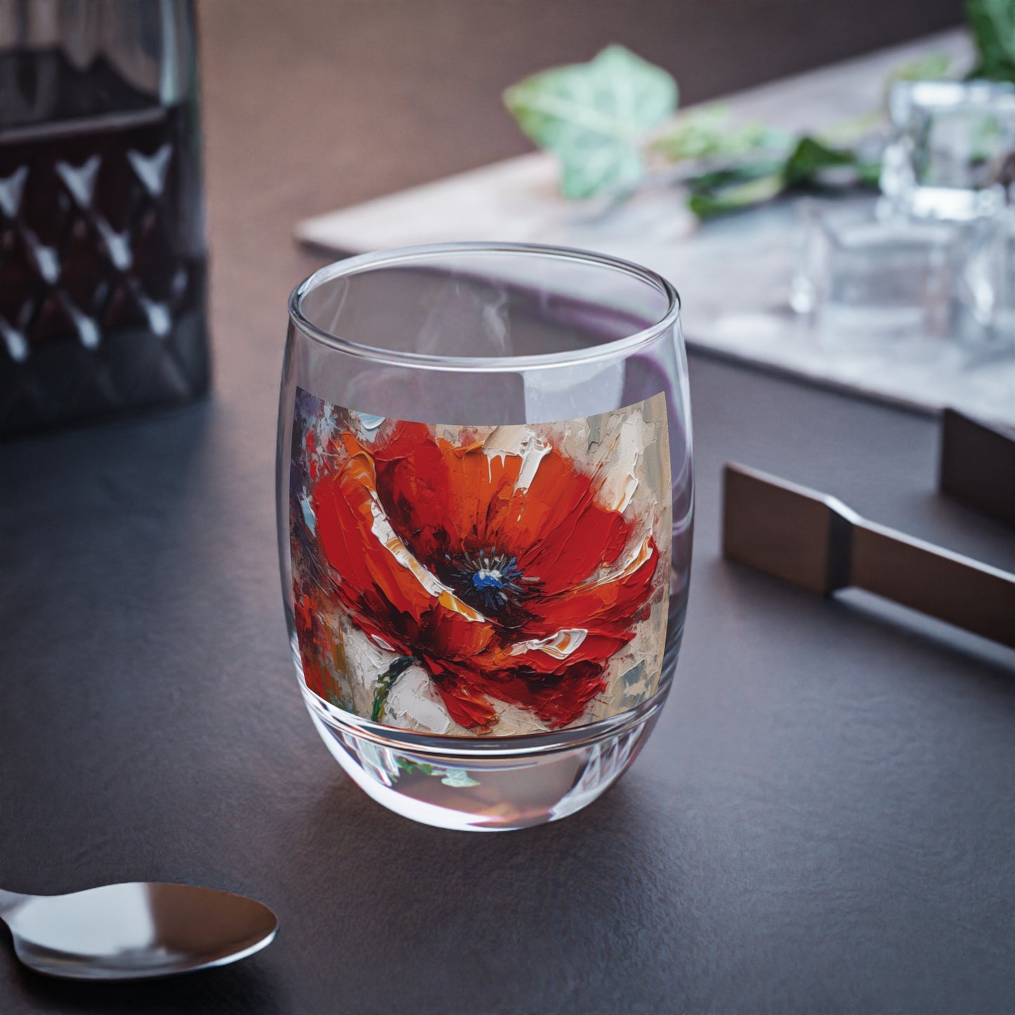 Unleash Your Creativity with Poppy Whiskey Glass: A Blossoming Artistic Journey