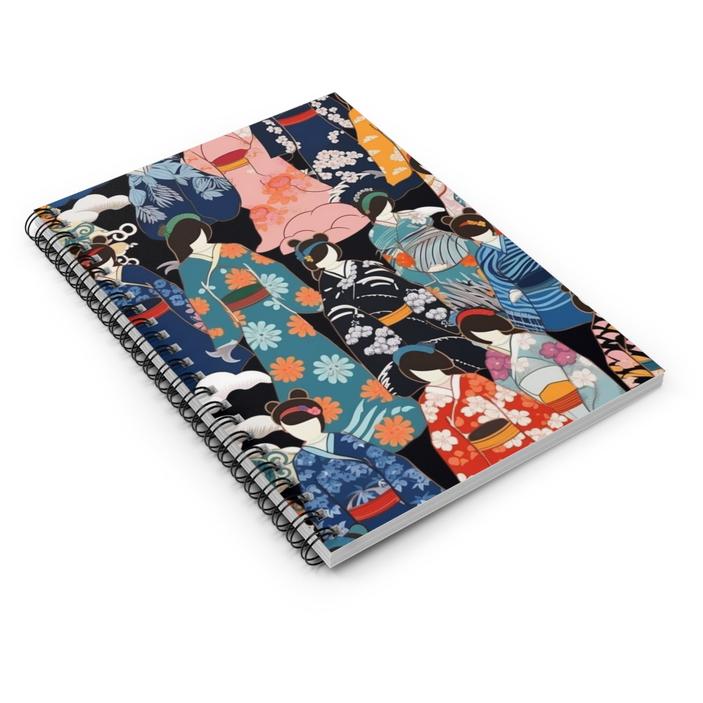 Kimono Dreams Spiral Notebook: Experience Japanese Elegance