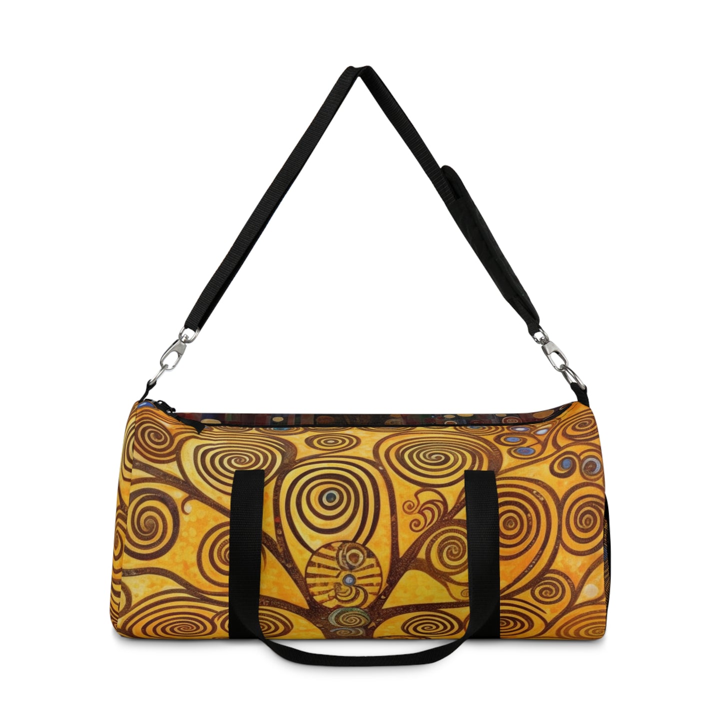 The Tree of Life Duffel Bag: A Modern Art Tribute to Gustav Klimt
