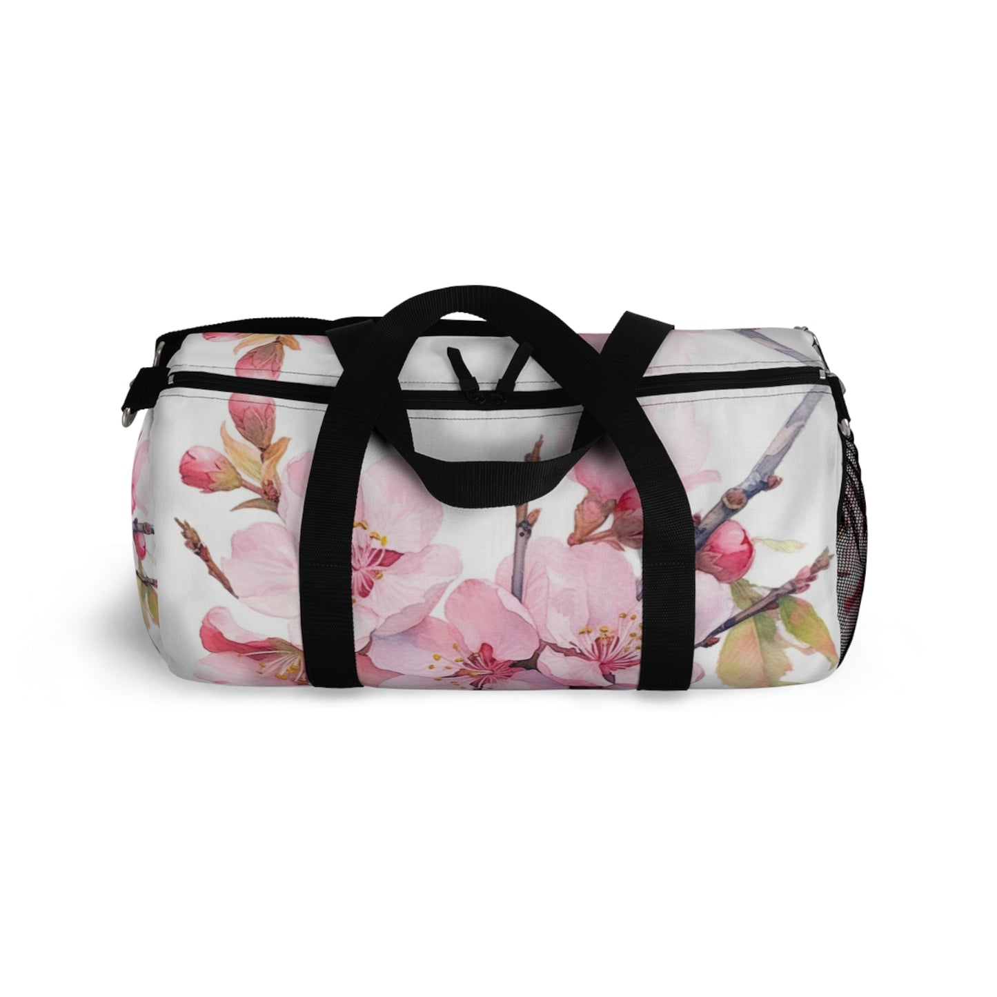 Whimsical Delight: Watercolor Cherry Blossom Tree Duffel Bag