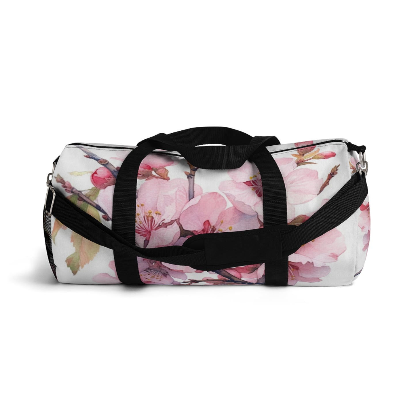 Whimsical Delight: Watercolor Cherry Blossom Tree Duffel Bag