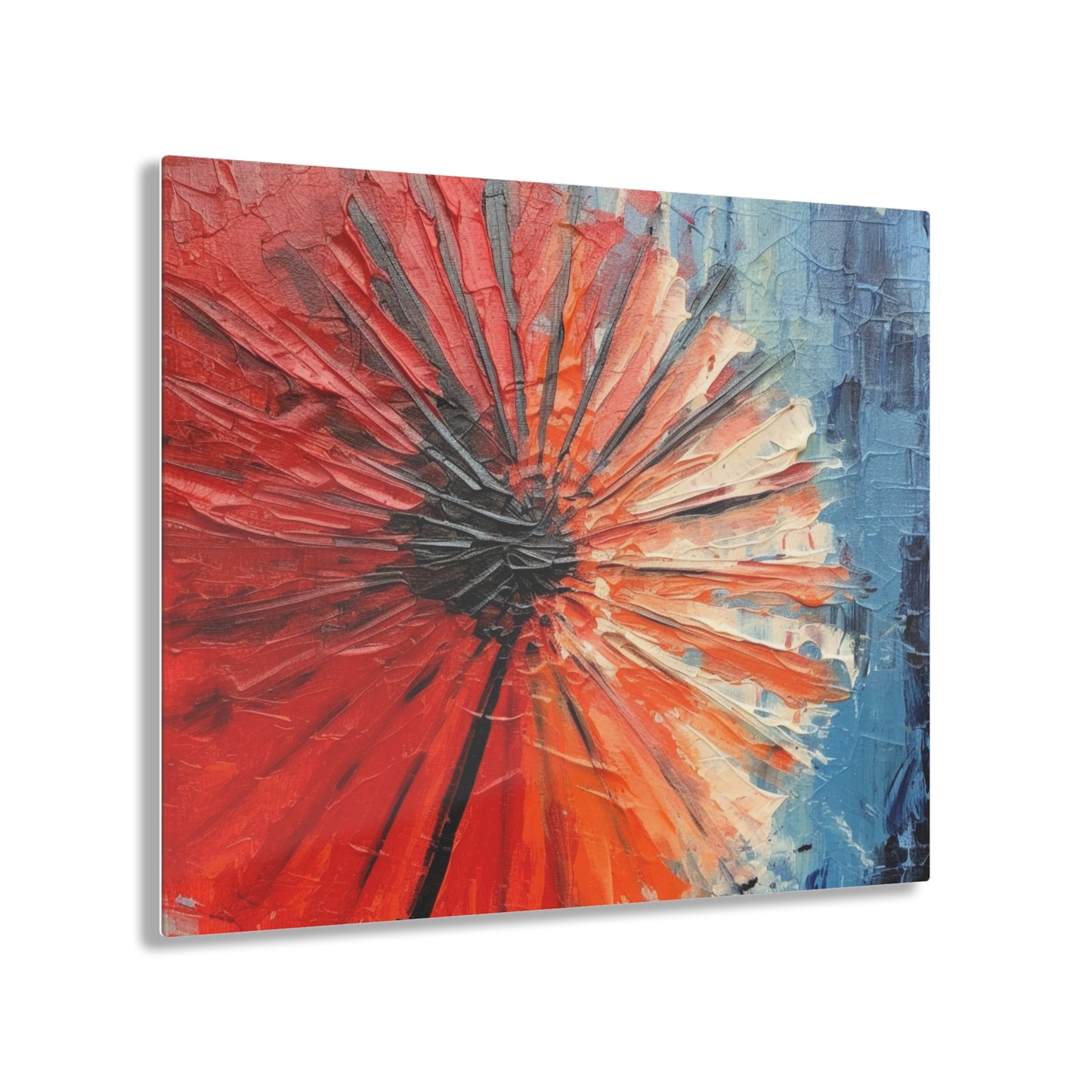 Umbrella Painting Acrylic Prints: Channel Your Inner Artist with Abstract Oil Paint