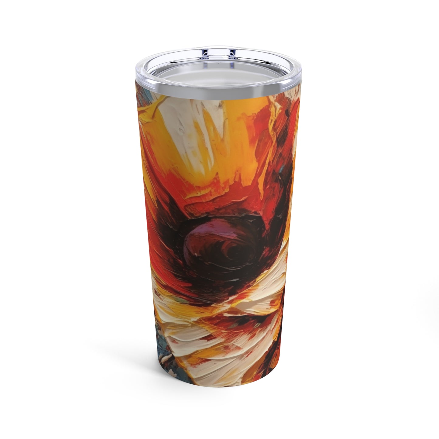 Exploring Poppy Beauty: Flower Drawing Tumbler