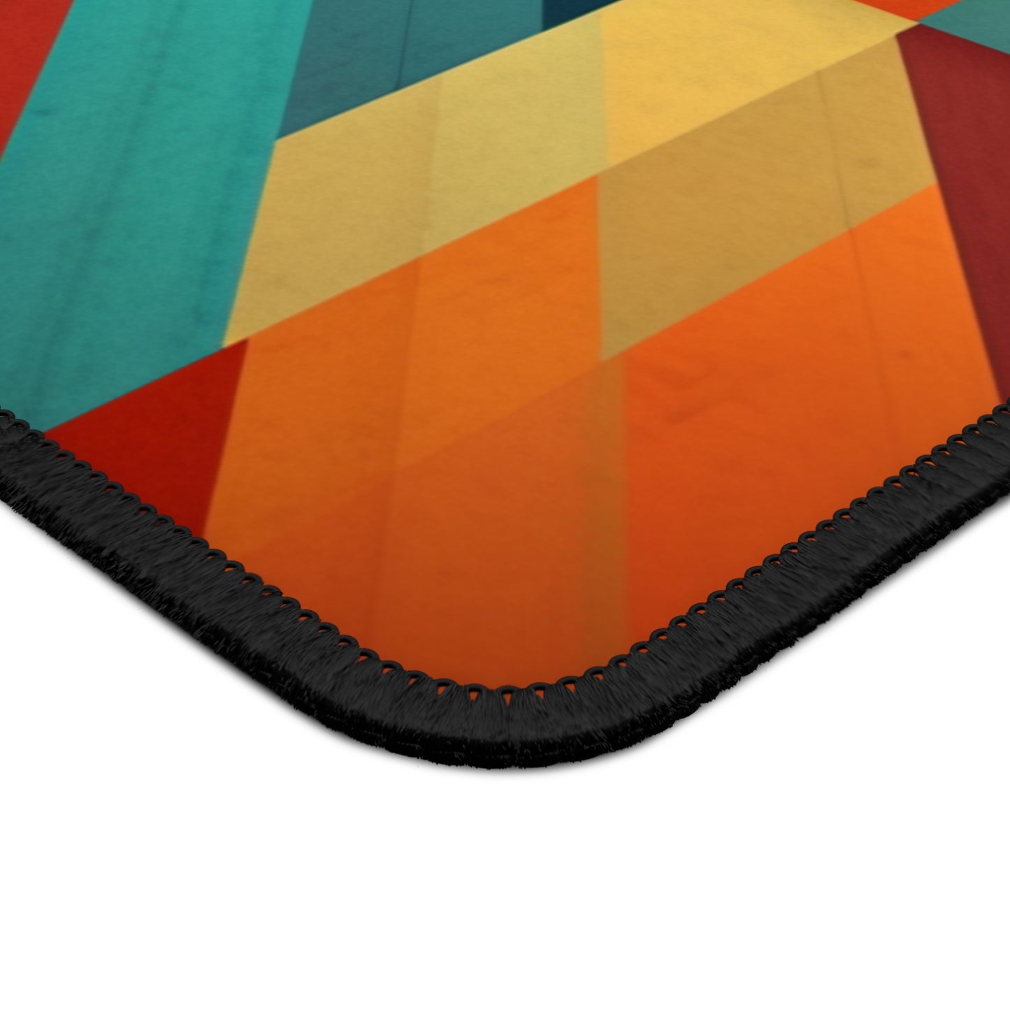 Abstract Geometric Expression: Midcentury Modern Gaming Mouse Pad for Artistic Souls