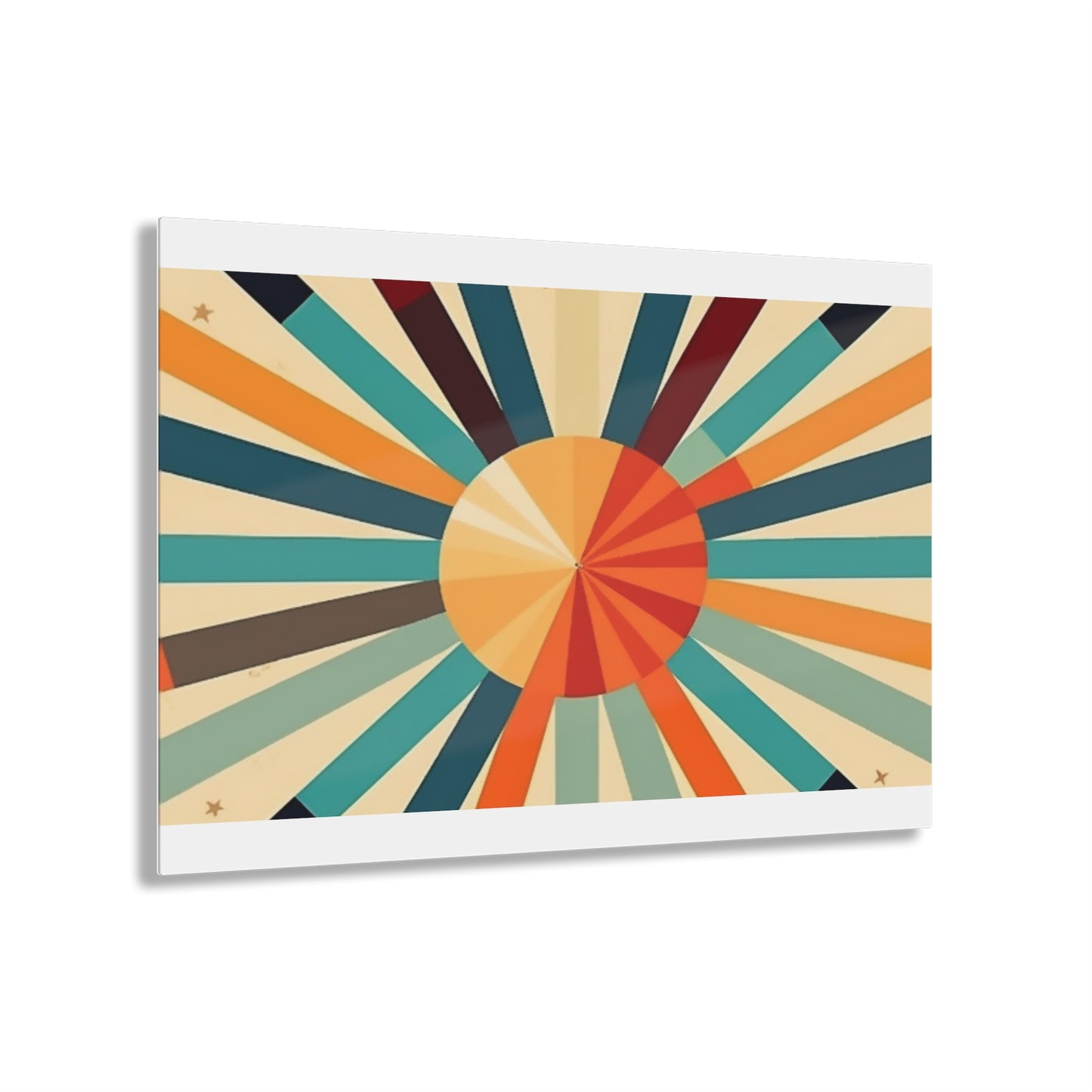 Artistic Abstractions: Starburst Acrylic Prints for Modern Abstract Art Lovers