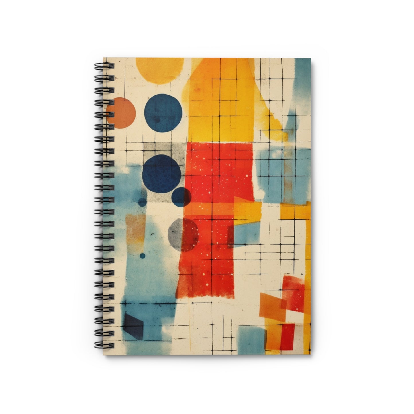 Vibrant Shapes: Abstract Painting Notebook