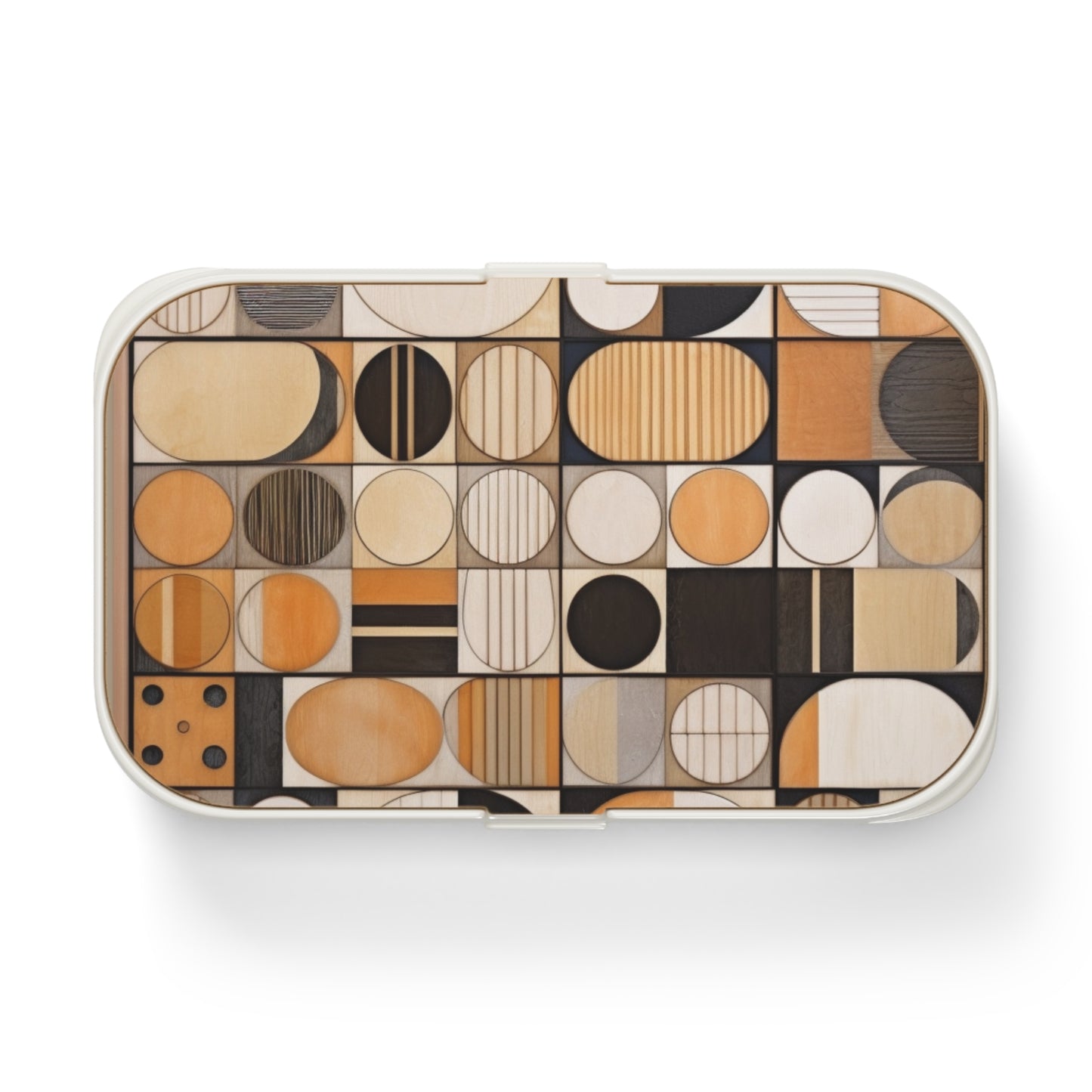 Organic Harmony: Circular Shapes Bento Box