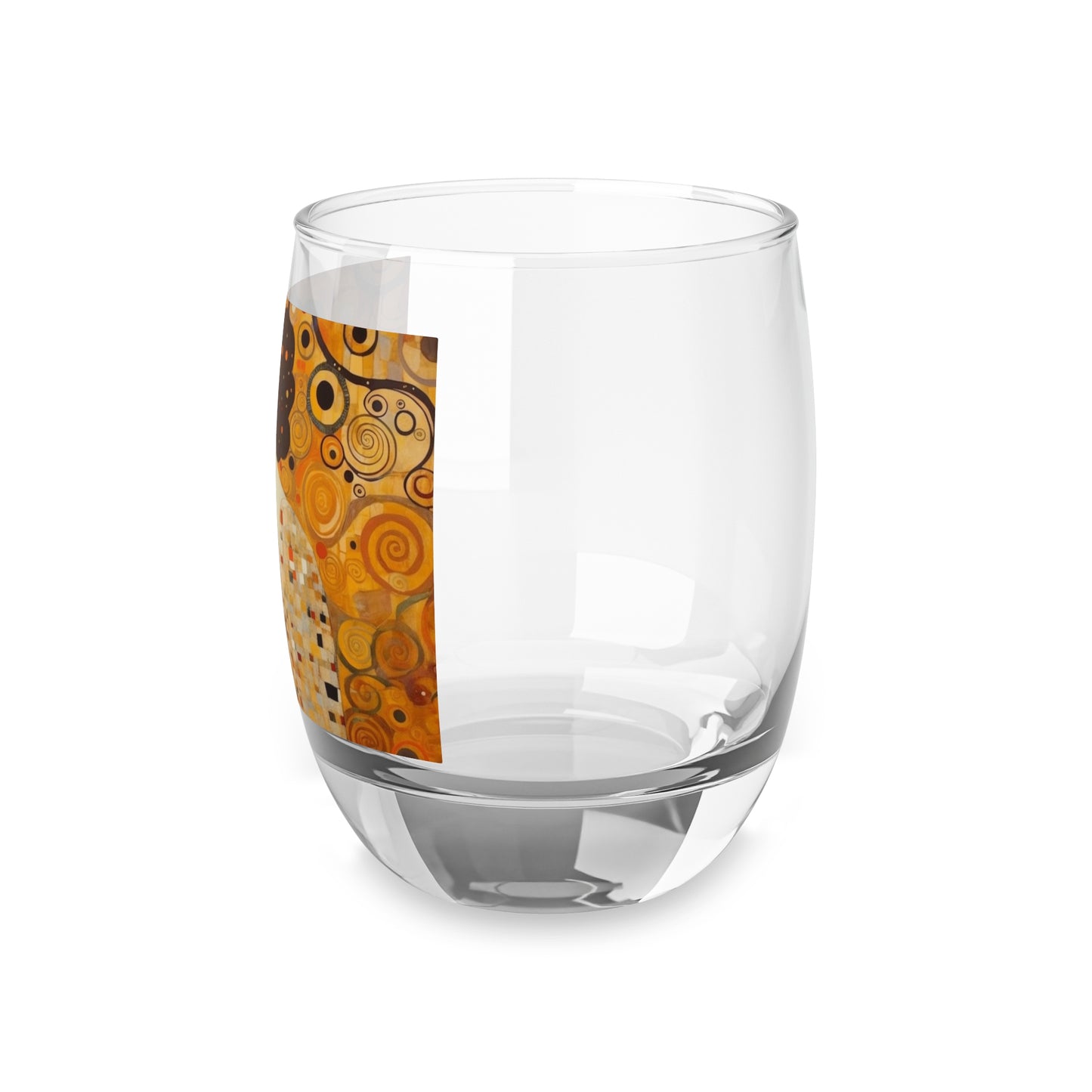Gustav Klimt Inspired Whiskey Glass: A Tribute to the Iconic Art of the Vienna Secession