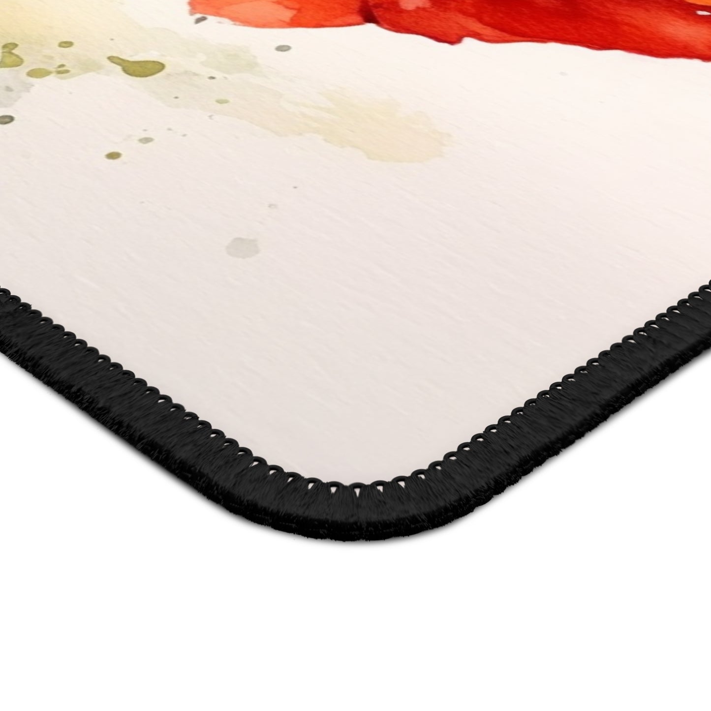 Stunning Poppy Flower Watercolor Gaming Mouse Pad: A Blossoming Experience