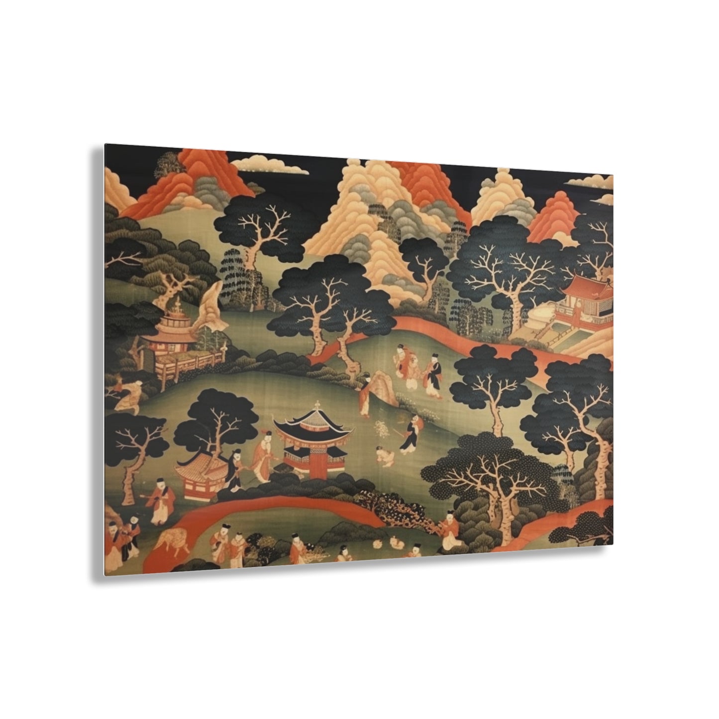 Tapestry Treasures: Japanese-inspired Acrylic Prints for Art Lovers
