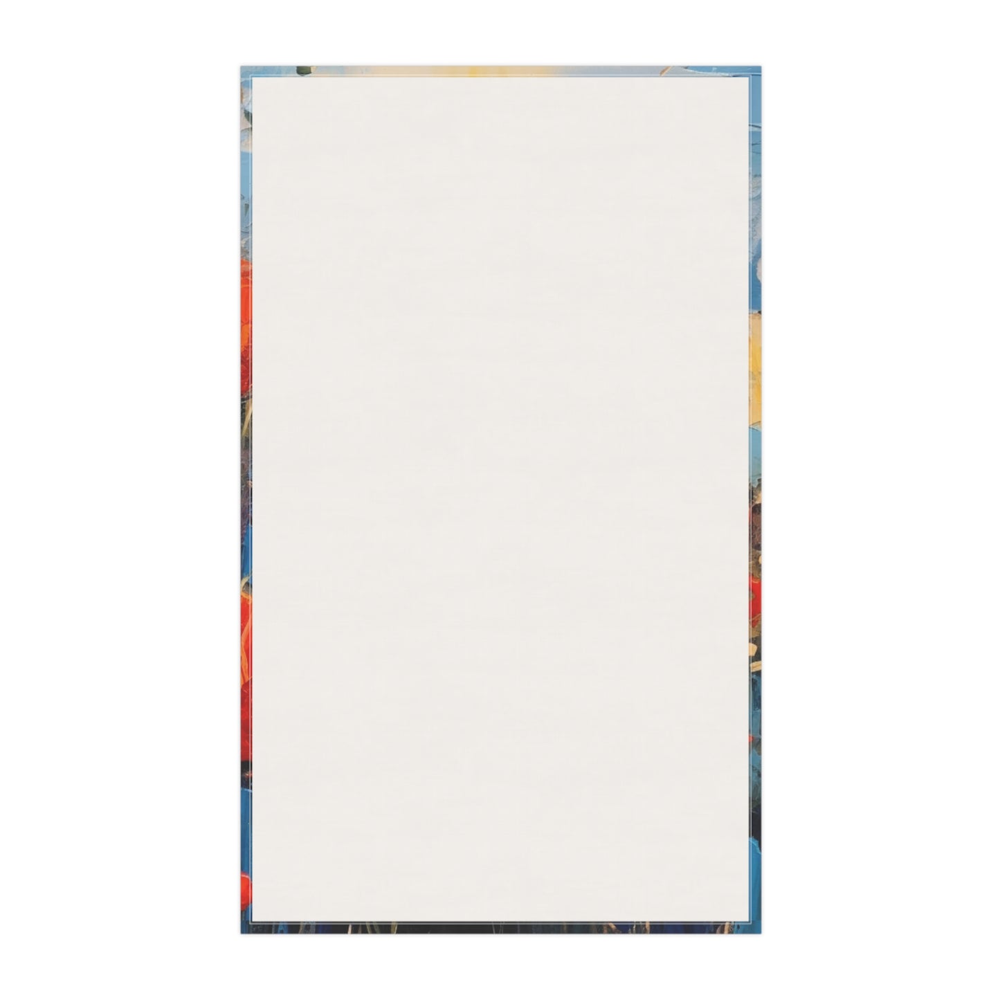 Kitchen Towel Paradise: Abstract Poppy Artwork and Flower Drawings