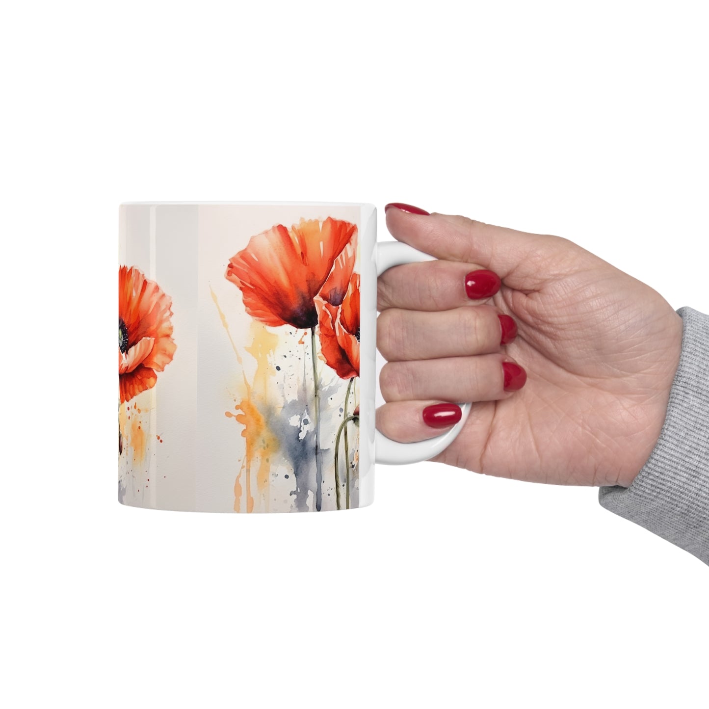 The Best Coffee Mug for Flower Enthusiasts: Floral Watercolor Delight