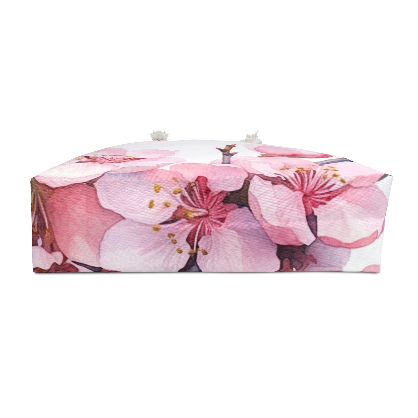 Whimsical Delight: Watercolor Cherry Blossom Tree Weekender Bag