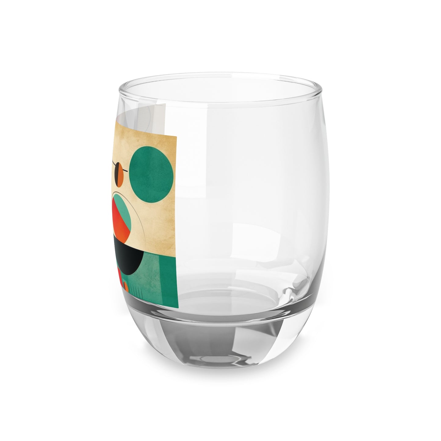 Modern Geometric Simplicity: Minimalist Whiskey Glass for Contemporary Home Decor