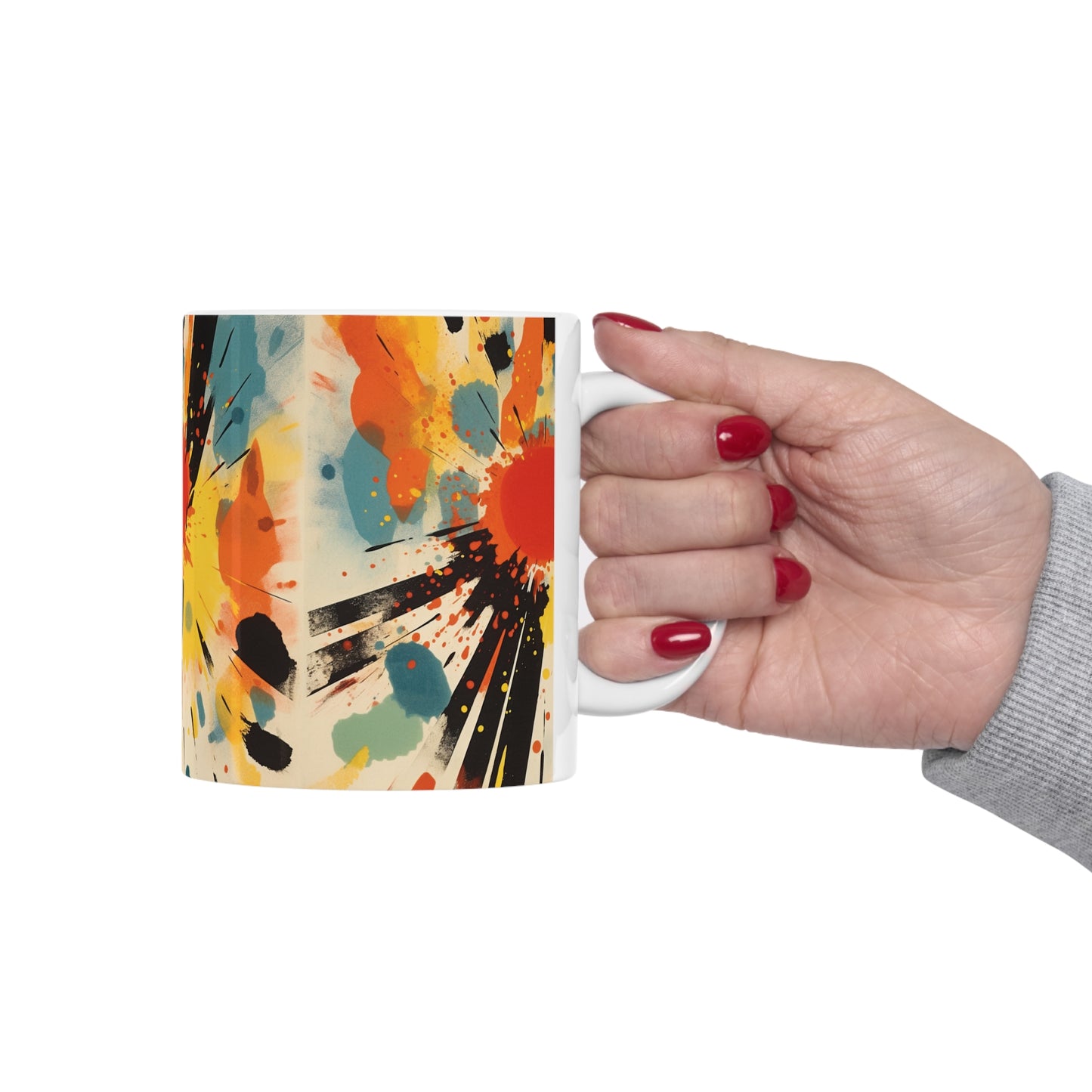Cosmic Burst Ceramic Mug