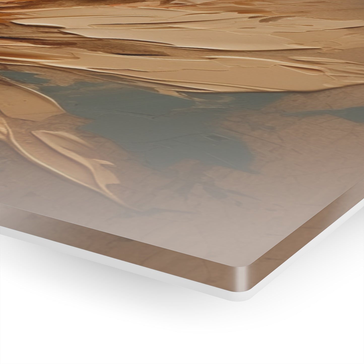 Artistic Fusion: Acrylic Prints Infused with Tan Hua-Inspired Abstract Art
