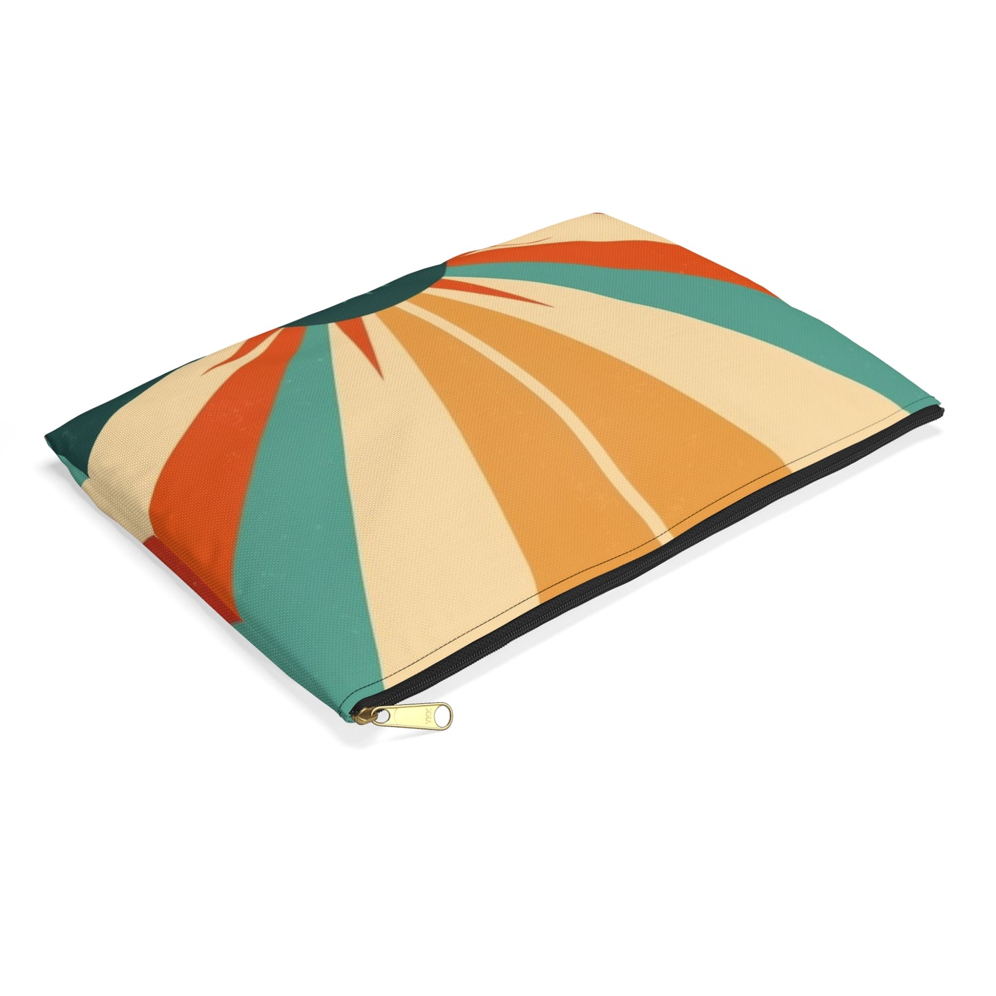 1960s Fashion Inspired Starburst Candy Colored Accessory Pouch