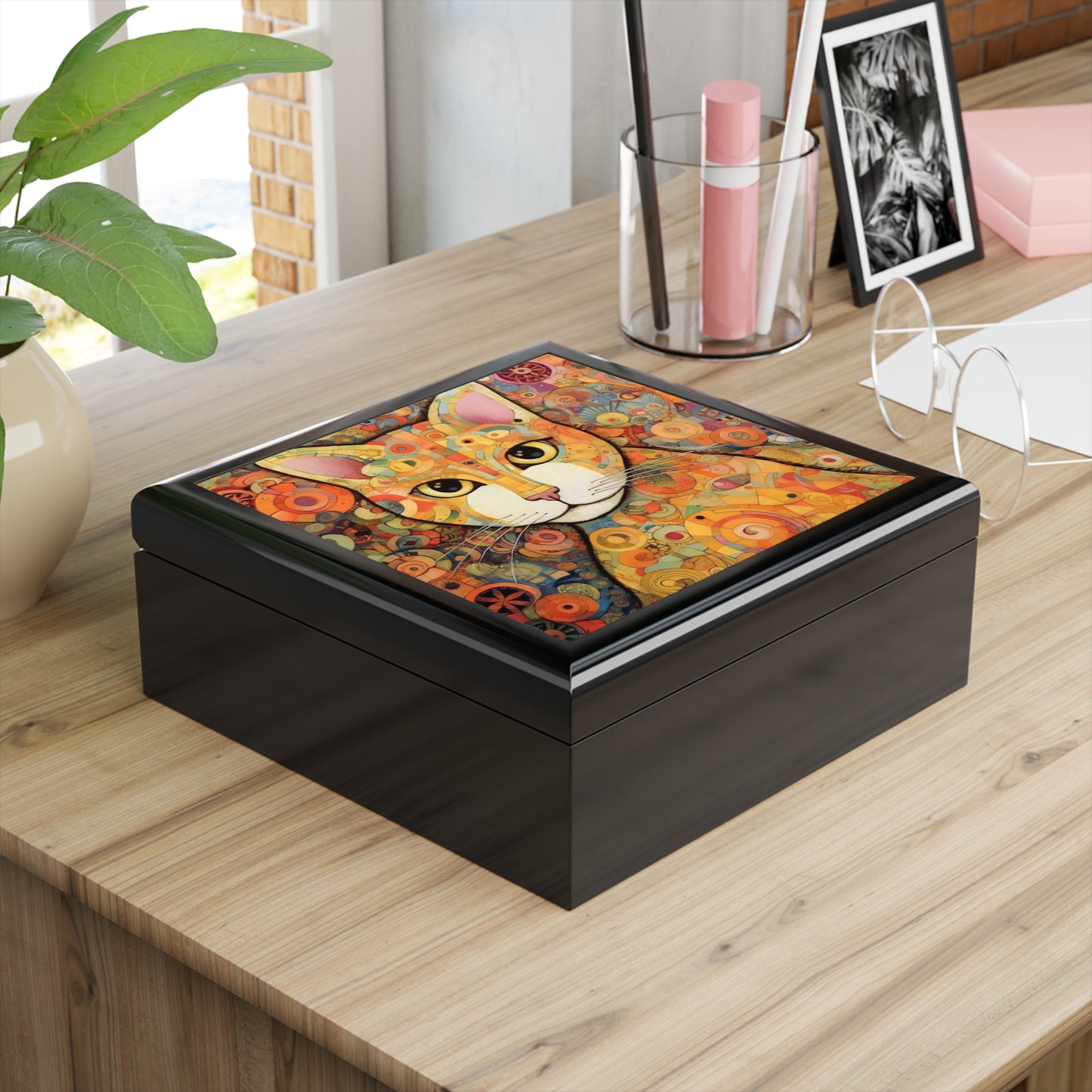 Art Nouveau Revival: Klimt-Inspired Jewelry Box