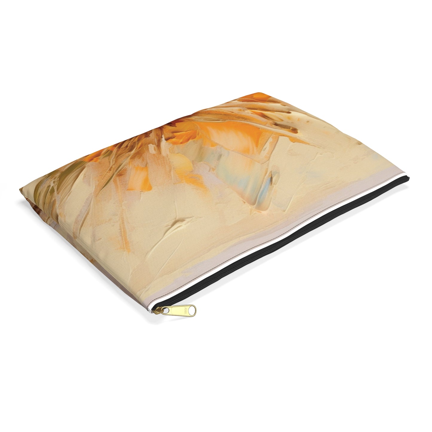 A Brush of Nature's Elegance: Accessory Pouch for Artistic Flower Lovers