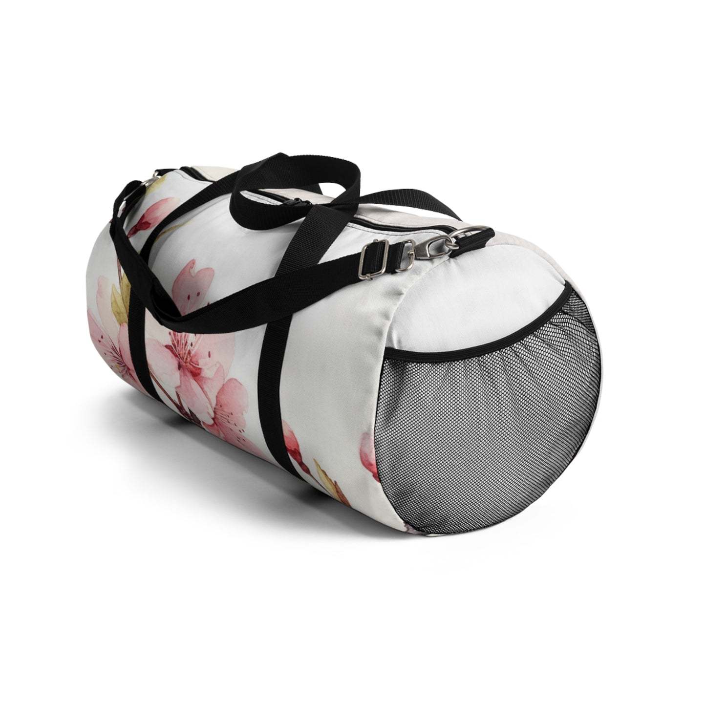 Watercolor Cherry Blossom Duffel Bag