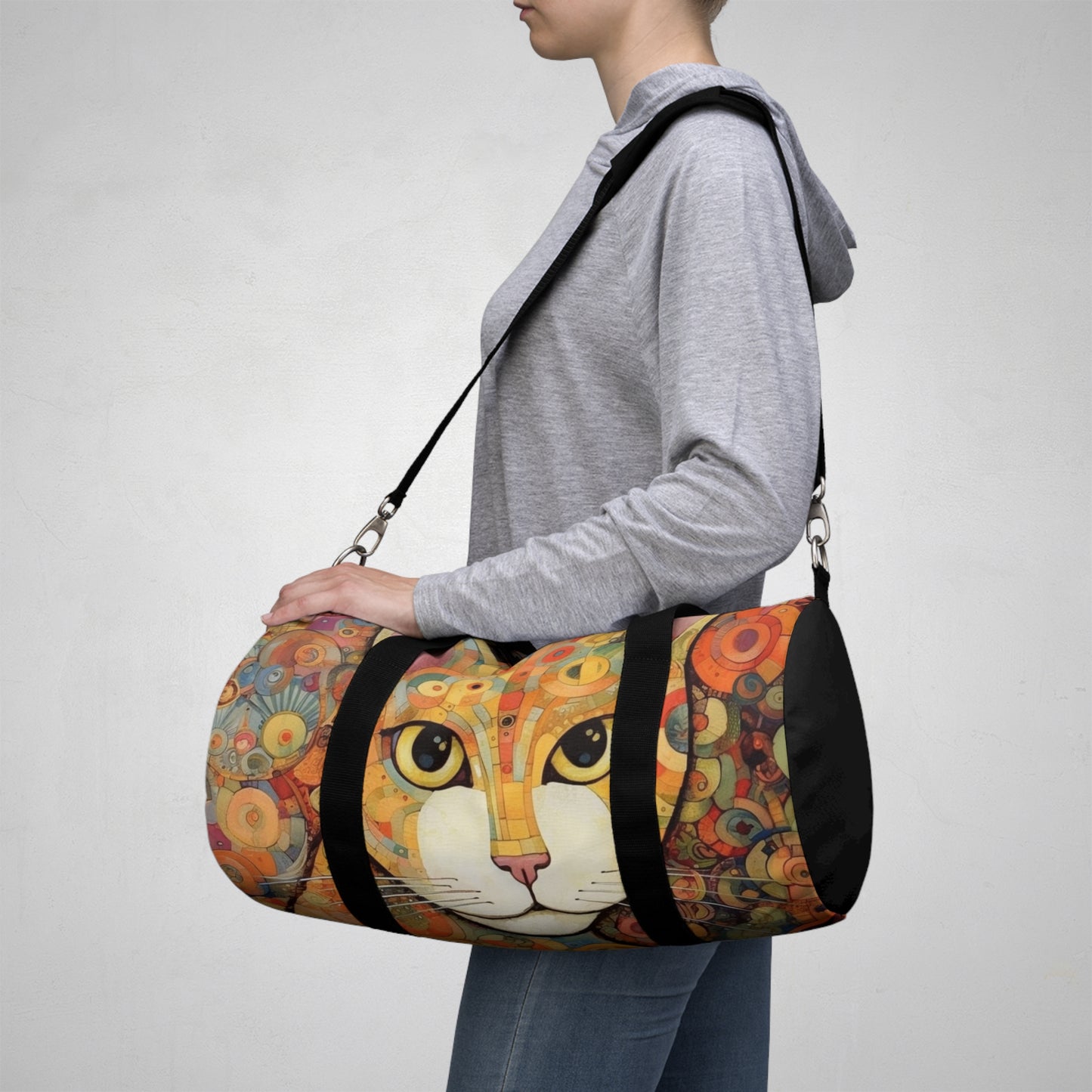 Art Nouveau Revival: Klimt-Inspired Duffel Bag