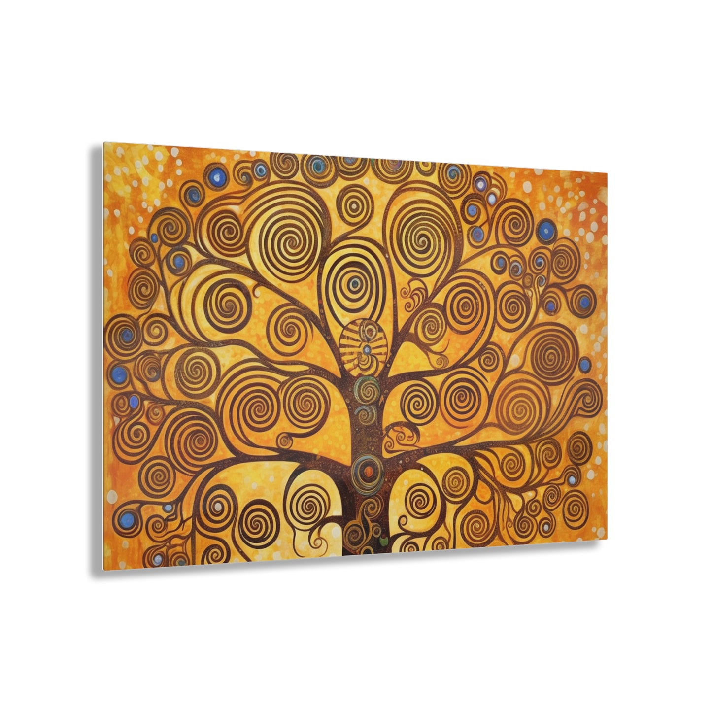 The Tree of Life Acrylic Prints: A Modern Art Tribute to Gustav Klimt