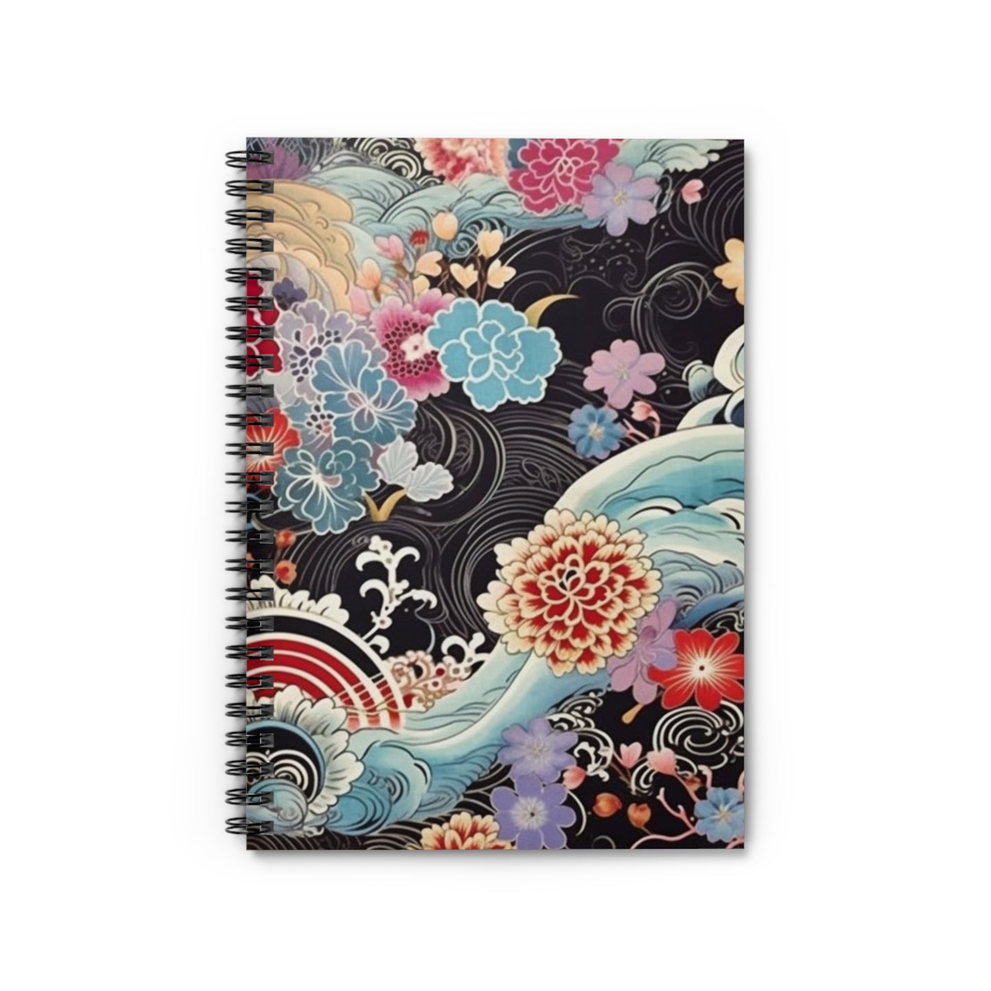 Authentic Japanese Kimono Spiral Notebook: Embrace Tradition