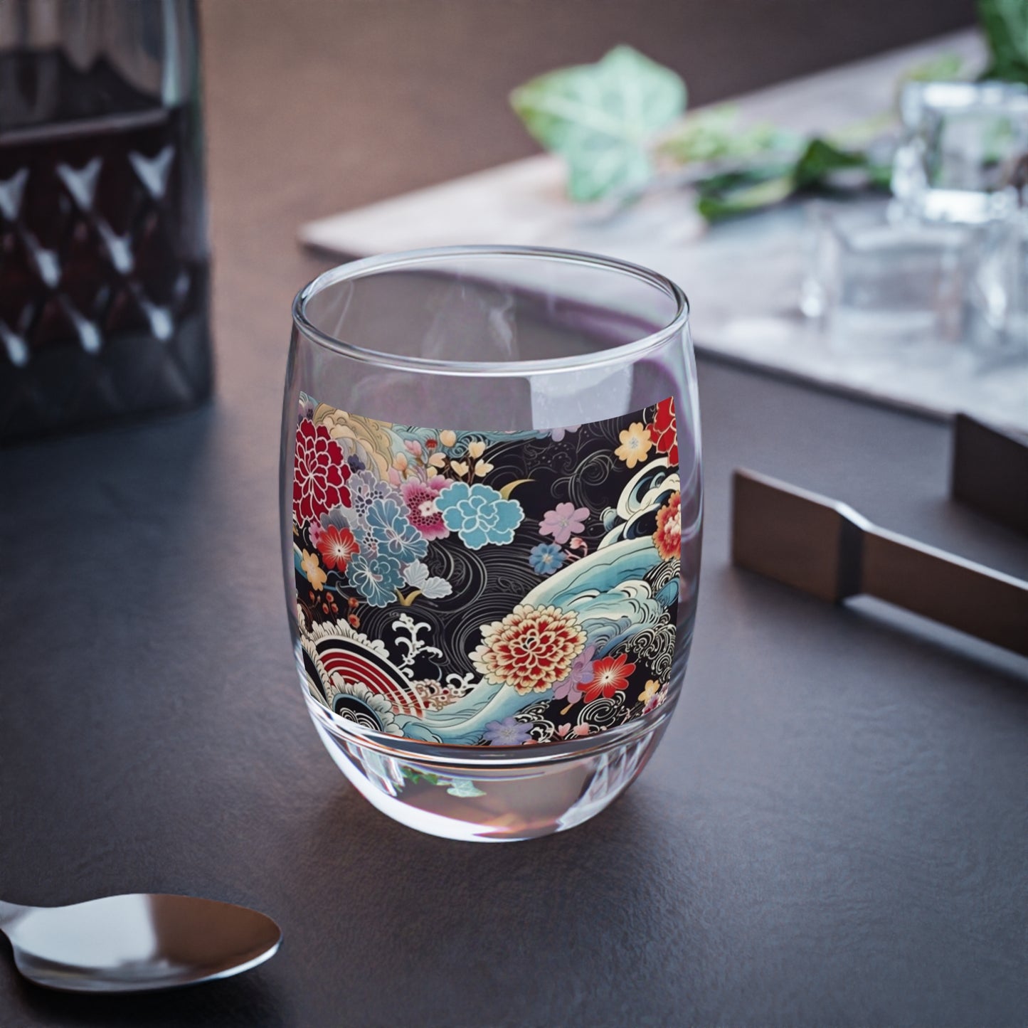 Authentic Japanese Kimono Whiskey Glass: Embrace Tradition