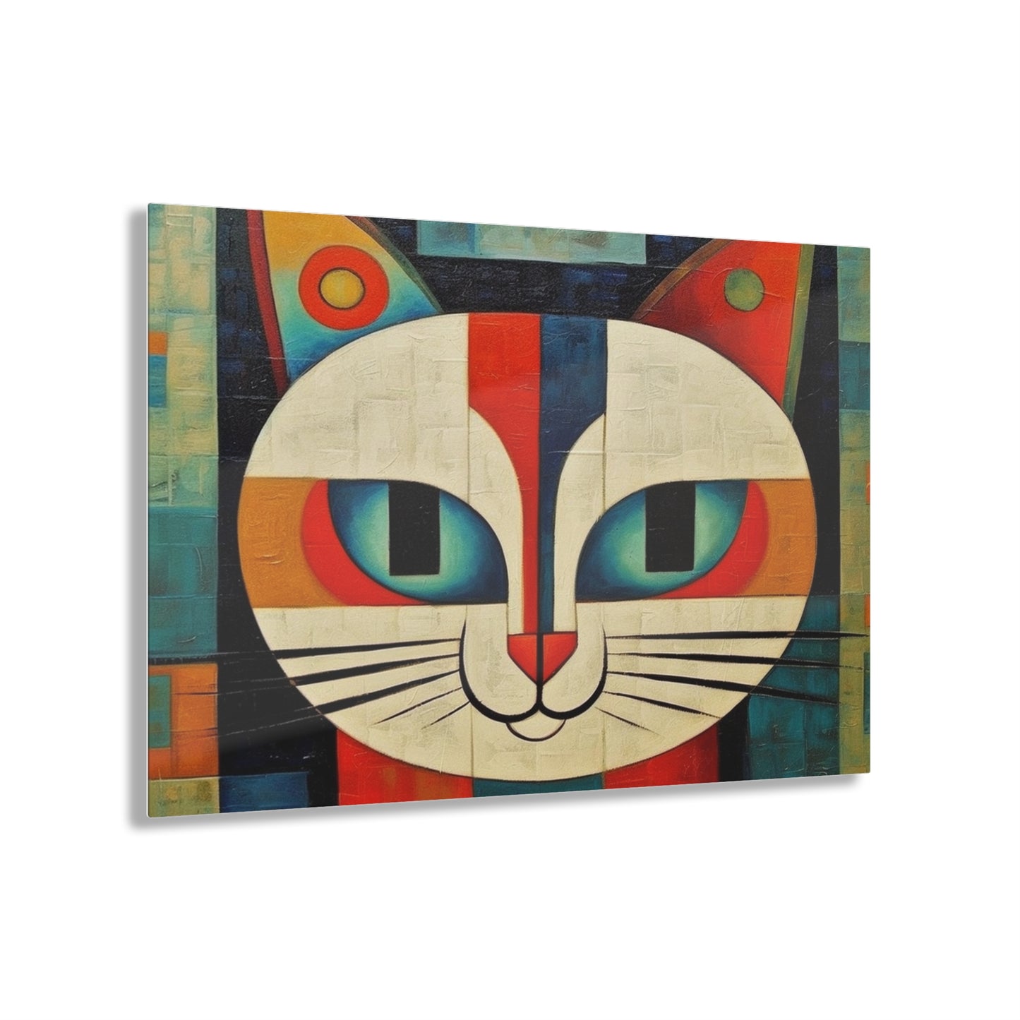 Artistic Vintage Vibes: Picasso-Inspired Midcentury Modern Acrylic Prints for Retro Fashion