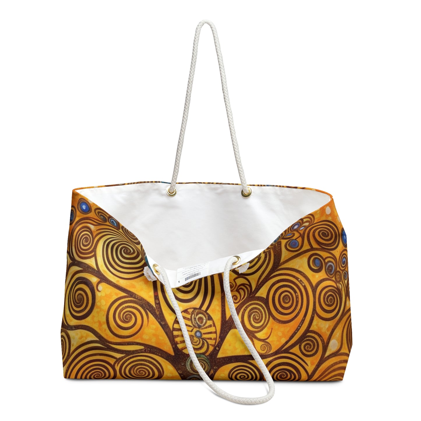 The Tree of Life Weekender Bag: A Modern Art Tribute to Gustav Klimt