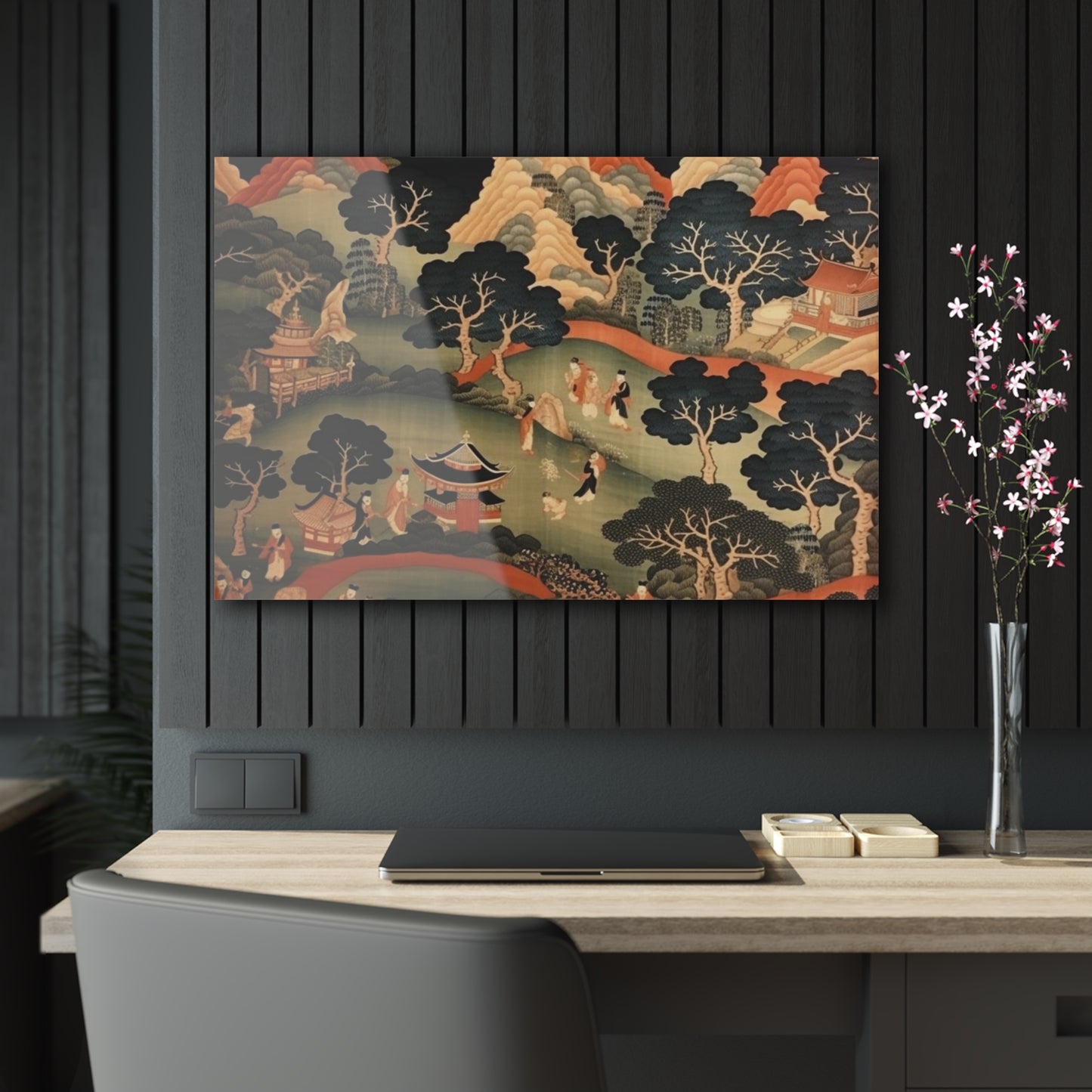 Tapestry Treasures: Japanese-inspired Acrylic Prints for Art Lovers
