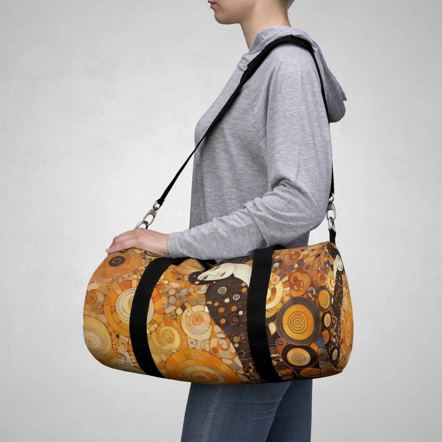 Sensual Symmetry: Duffel Bag Embodying the Essence of Symbolism in 19th Century Art