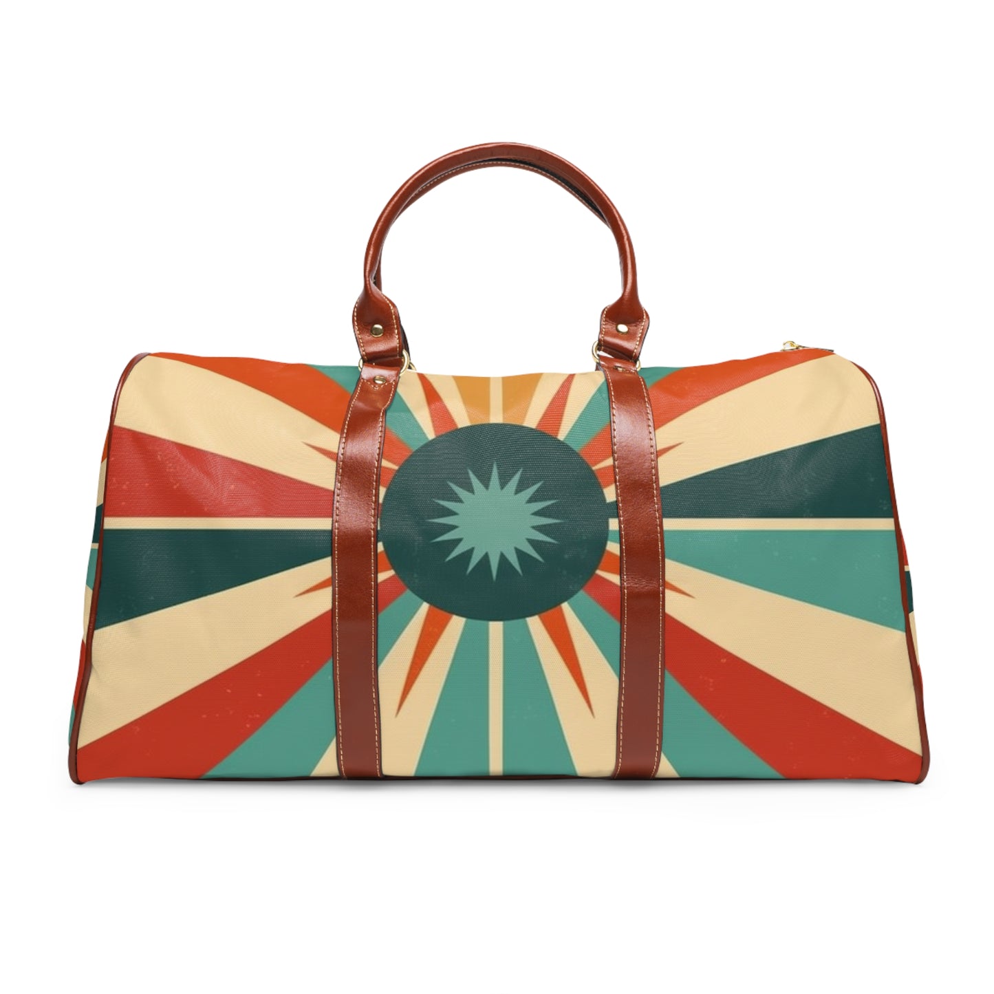 Scandinavian Design Starburst Candy Colored Waterproof Travel Bag for Men