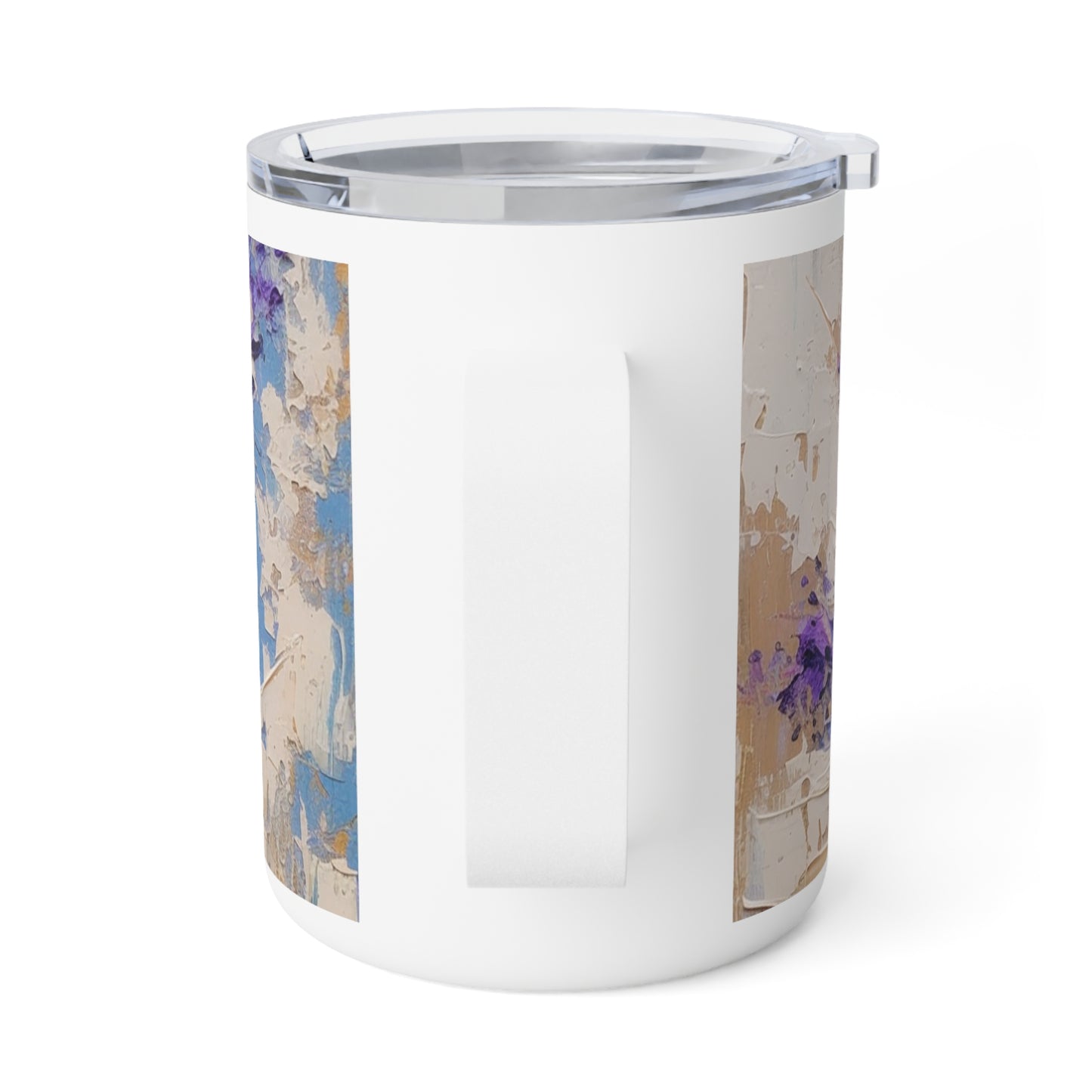 Lavender Dreams Unleashed: Discover Beauty with our Insulated Coffee Mug
