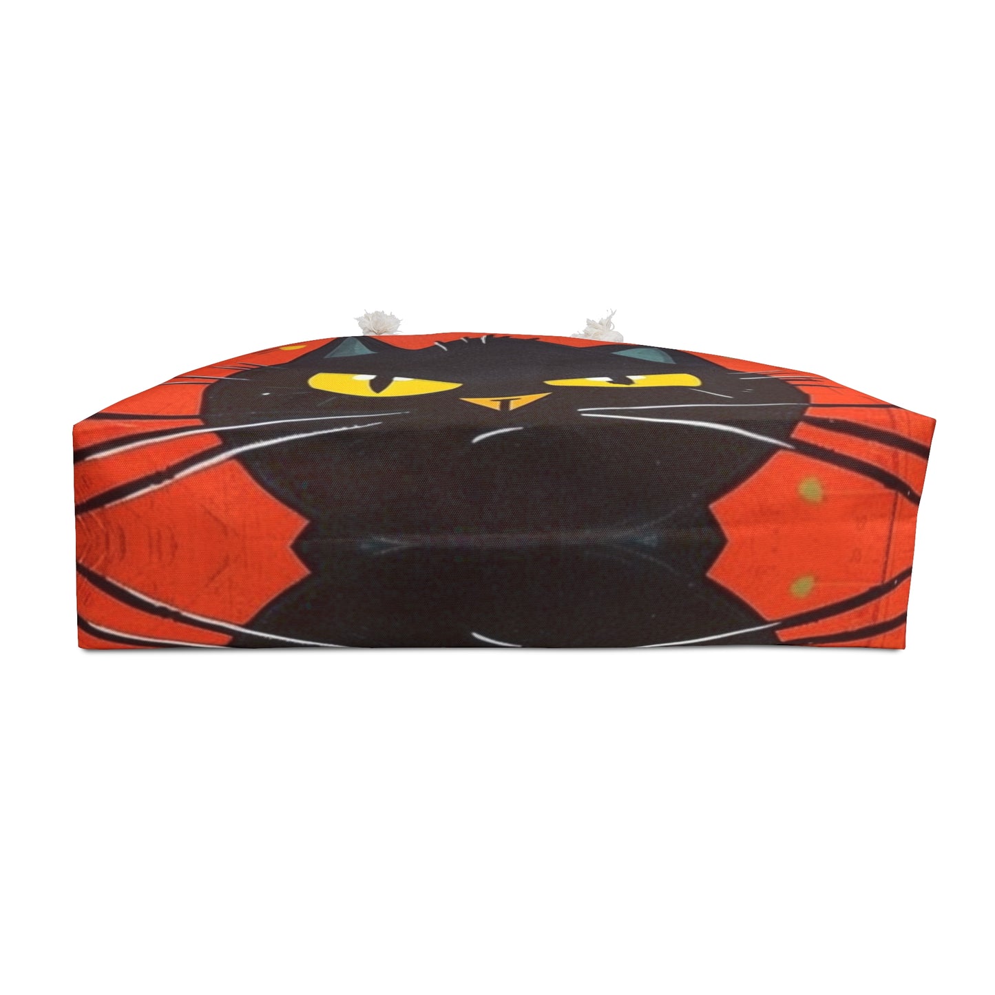 Fashionably Retro Feline: Midcentury Modern Weekender Bag with a Vintage Cat-Inspired Flair