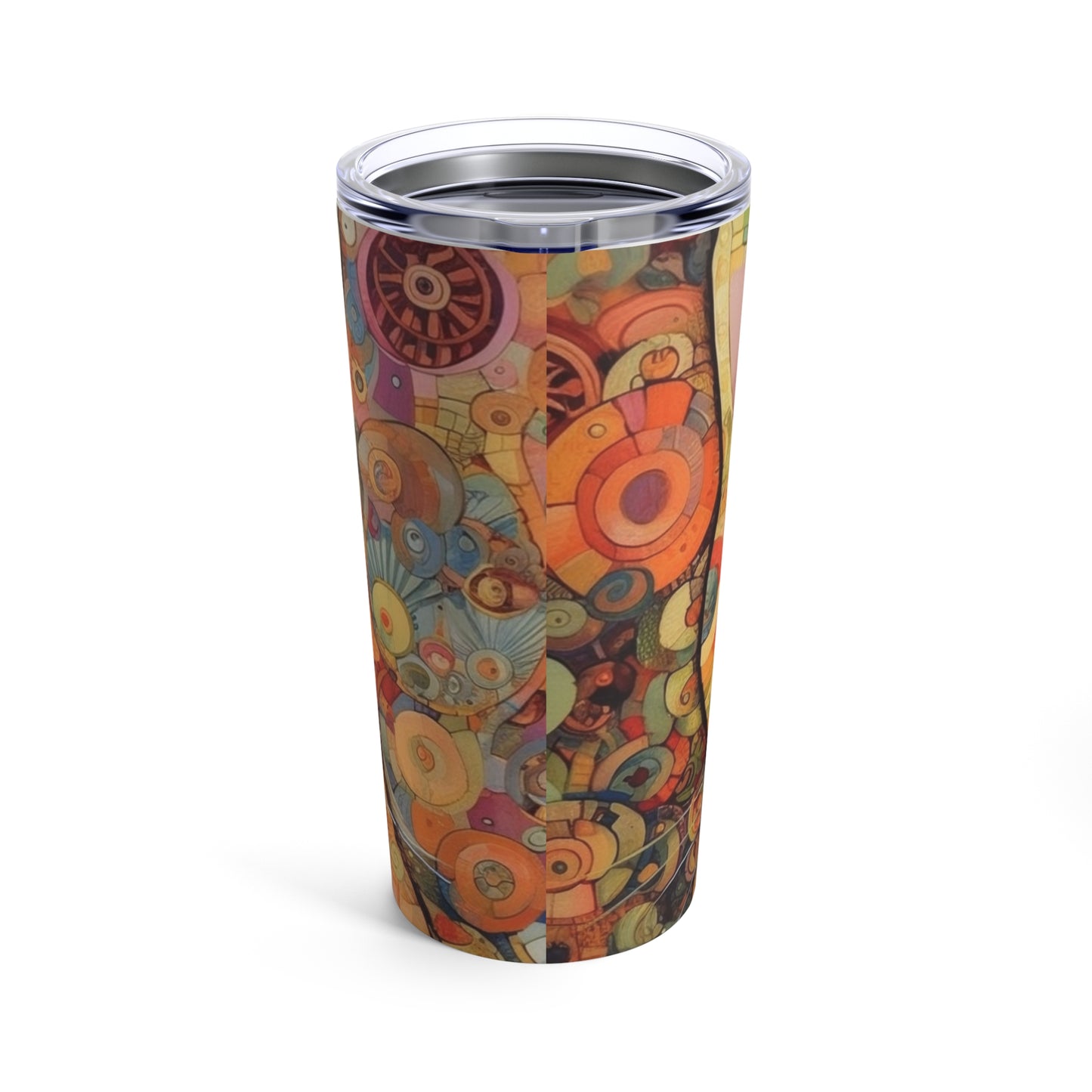 Art Nouveau Revival: Klimt-Inspired Tumbler