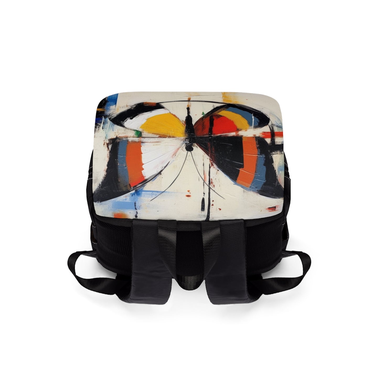 Expressive Butterfly Wings on Unisex Casual Shoulder Backpack
