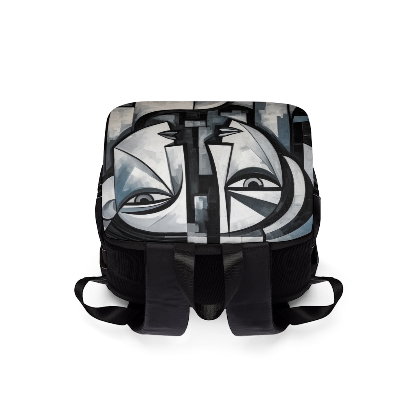 Cubist Paintings Unisex Casual Shoulder Backpack