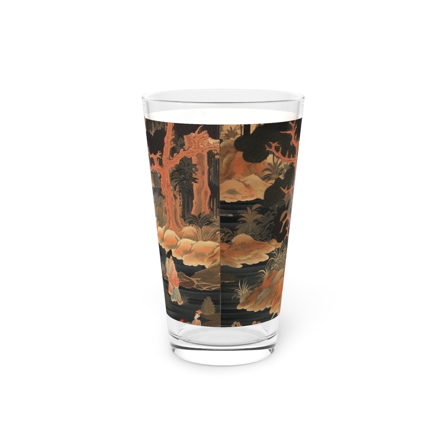Custom Japanese Tapestry Pint Glass