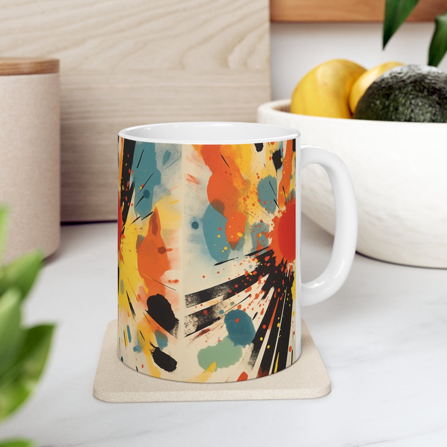 Cosmic Burst Ceramic Mug