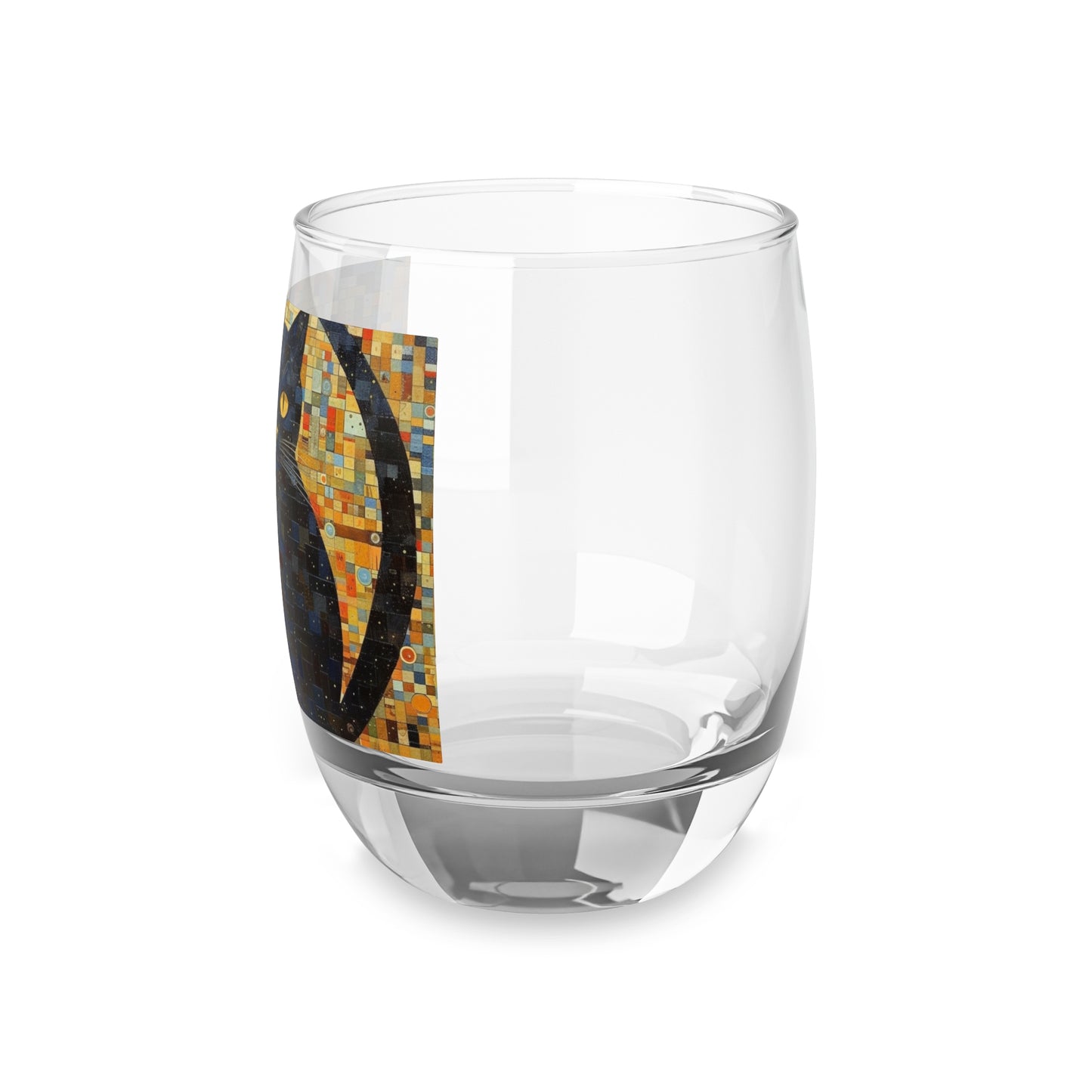 Gustav Klimt Cat Whiskey Glass: Embrace Feline Beauty and Artistic Splendor
