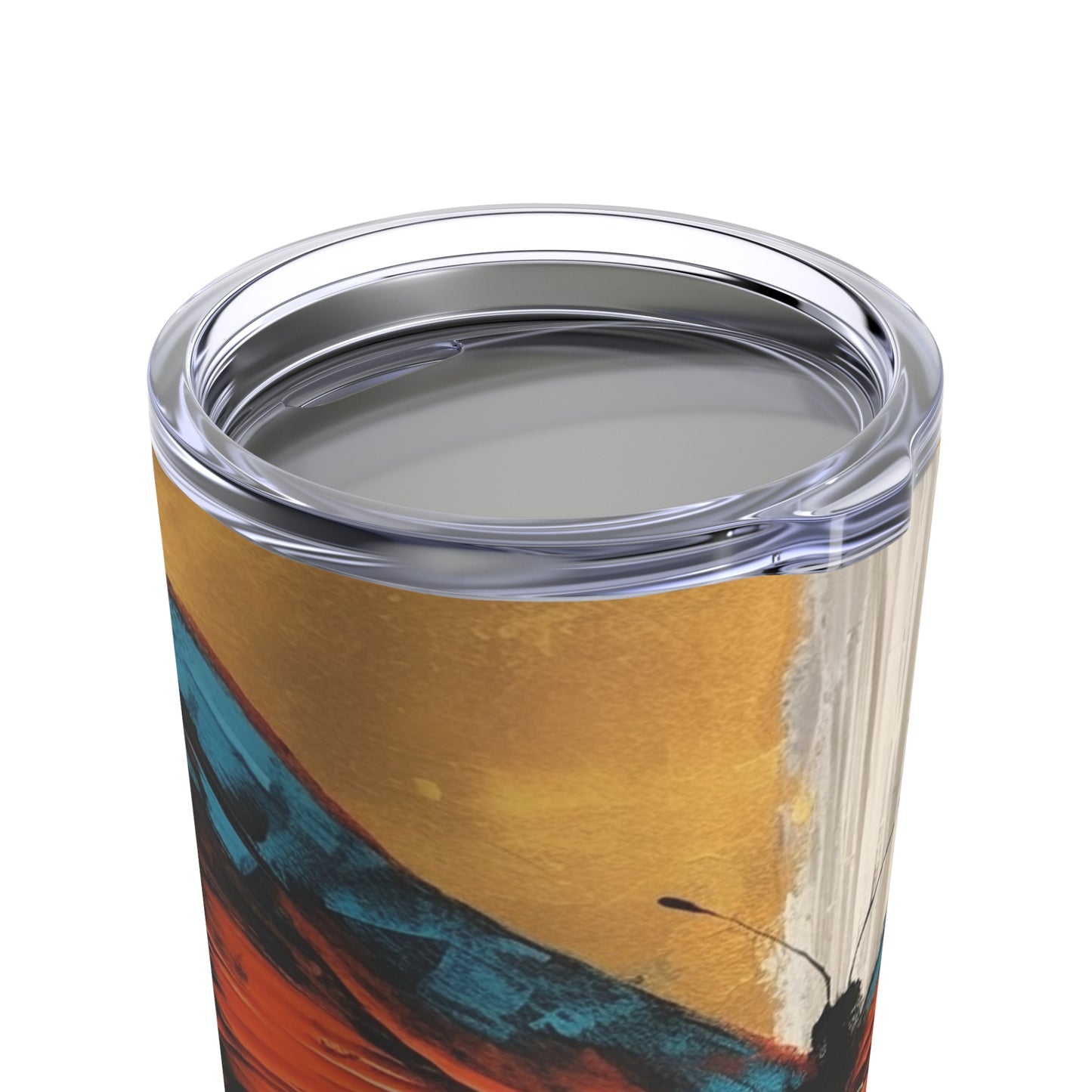 Tumbler with Bauhaus Butterfly: A Fusion of Art and Nature