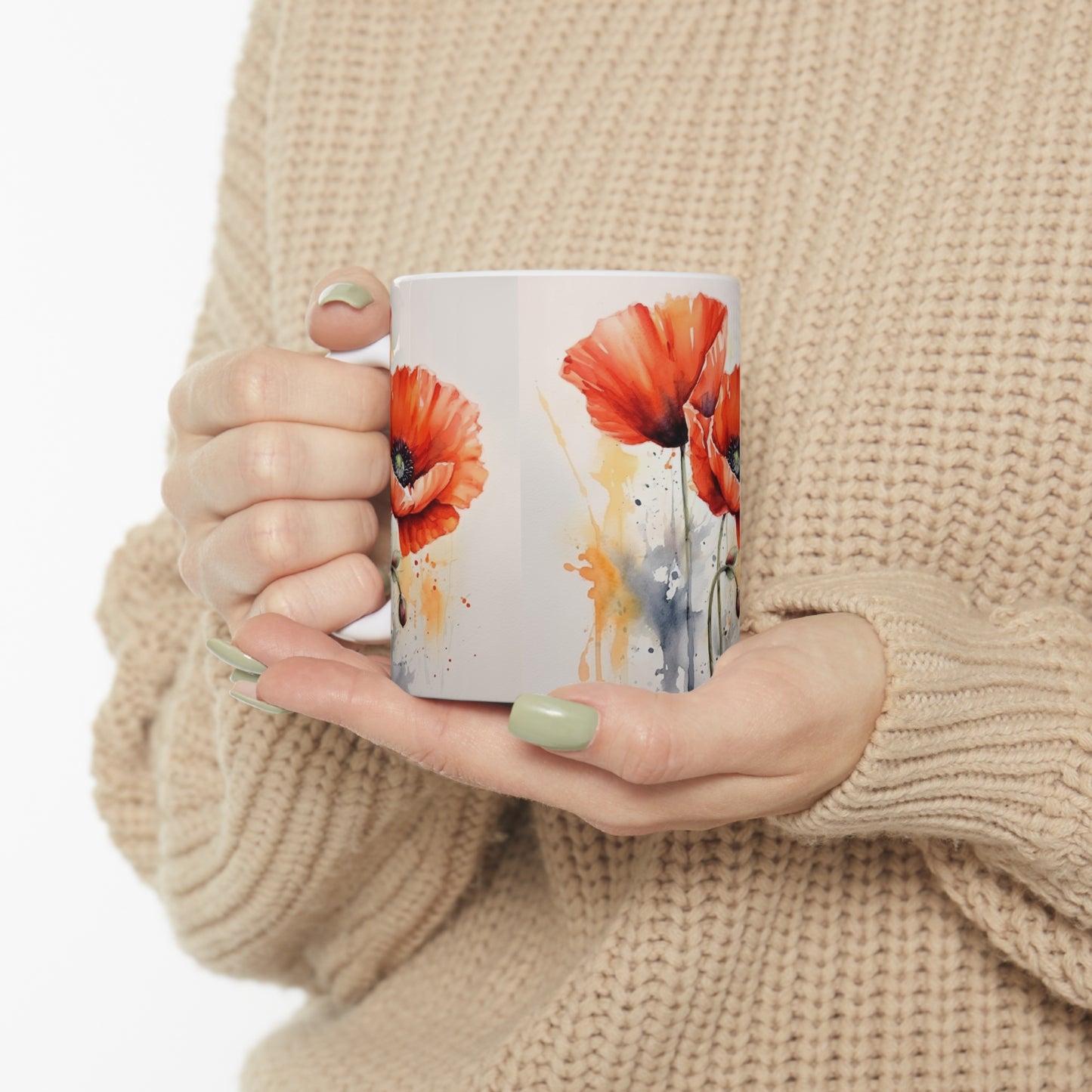 The Best Coffee Mug for Flower Enthusiasts: Floral Watercolor Delight