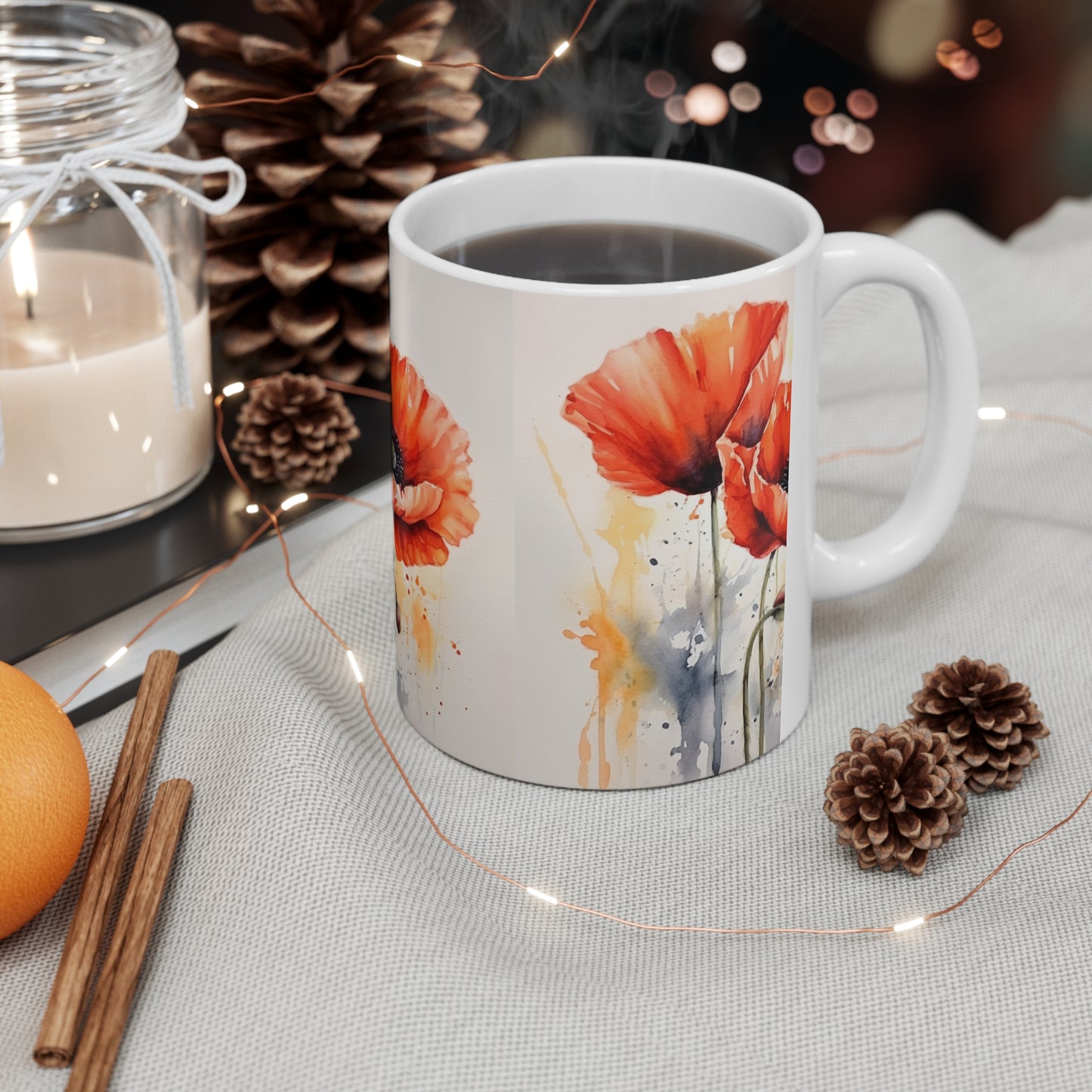 The Best Coffee Mug for Flower Enthusiasts: Floral Watercolor Delight