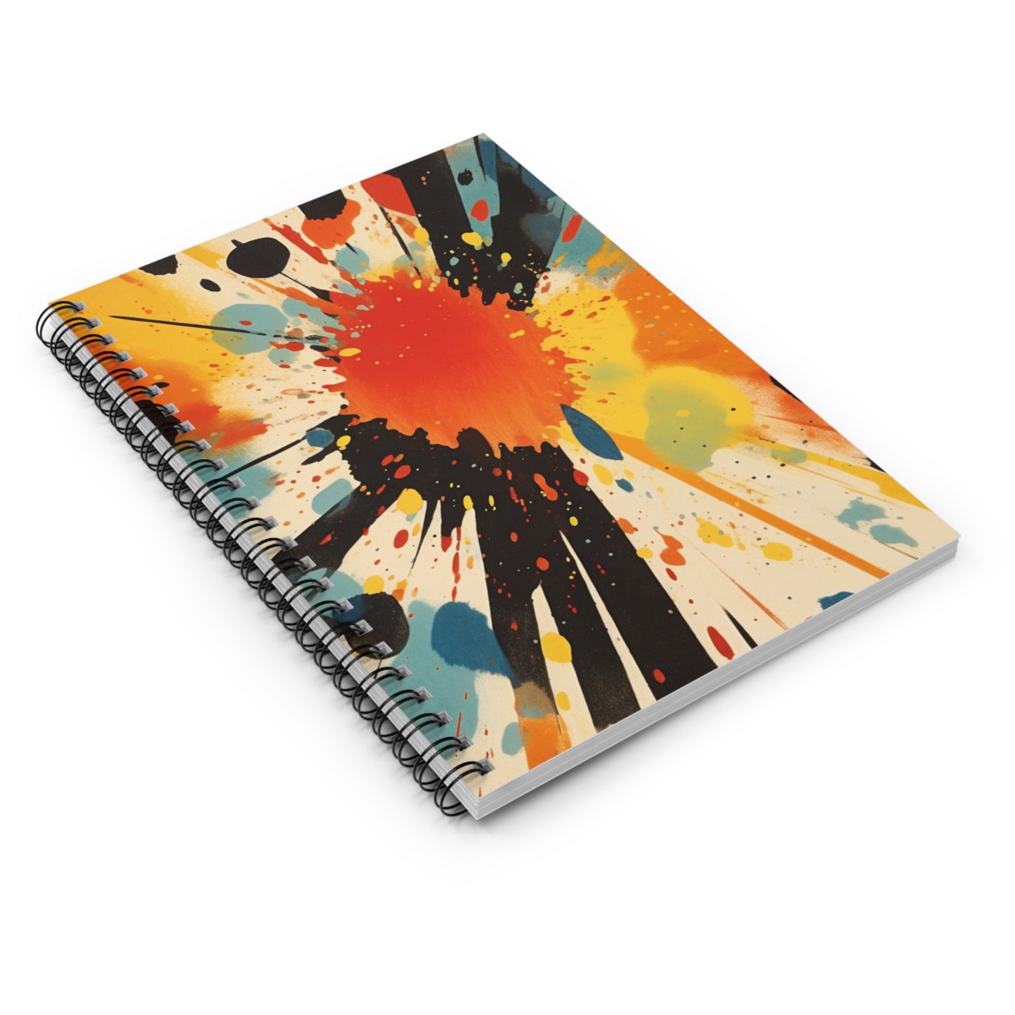Luminous Brushstrokes: Abstract Notebook