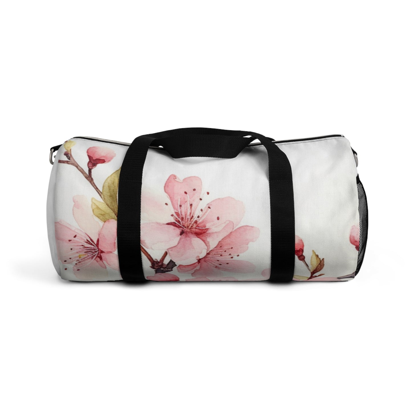 Watercolor Cherry Blossom Duffel Bag