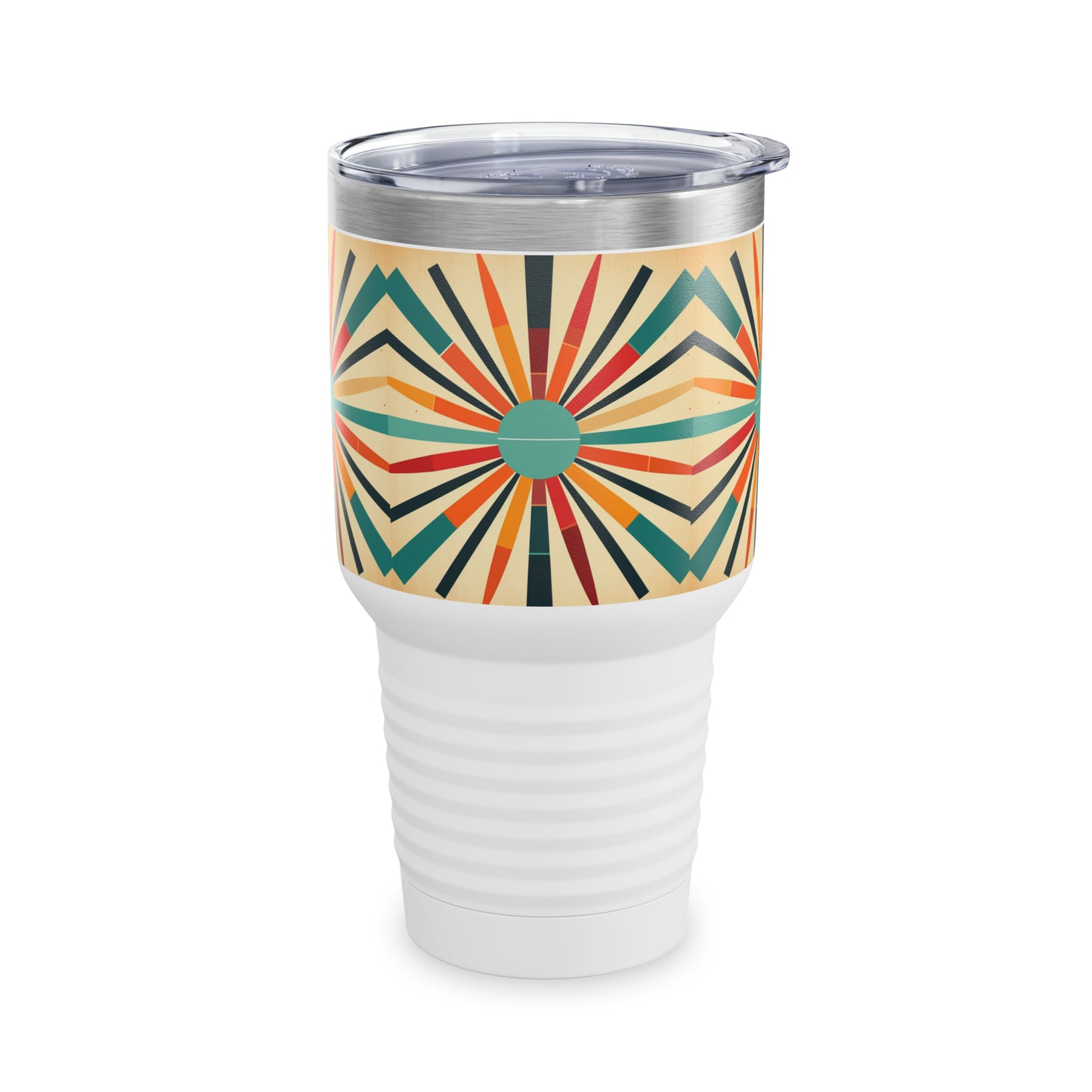 Whimsical Candy-Colored Fantasy: Modern Ringneck Tumbler with Vibrant and Playful Colors