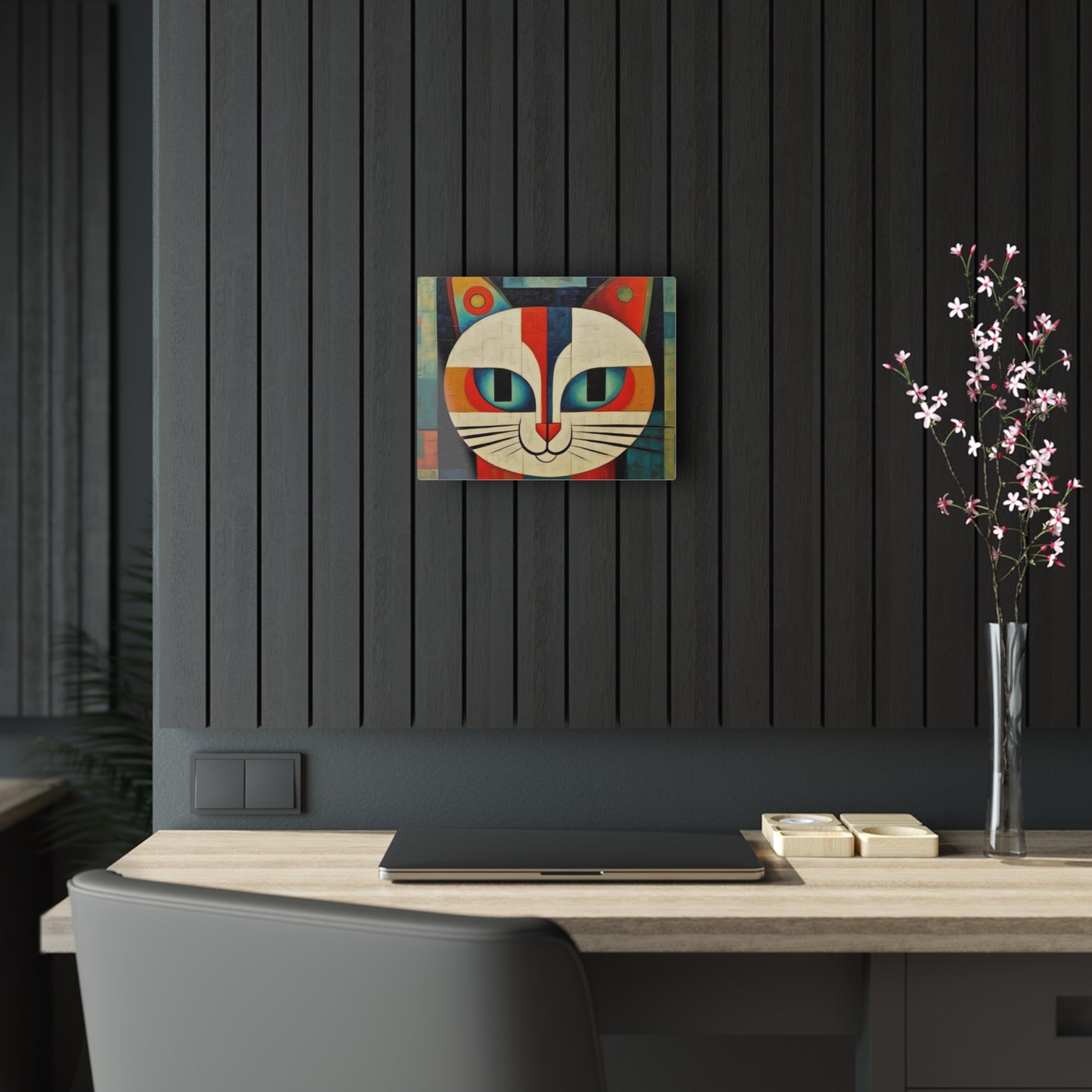 Artistic Vintage Vibes: Picasso-Inspired Midcentury Modern Acrylic Prints for Retro Fashion